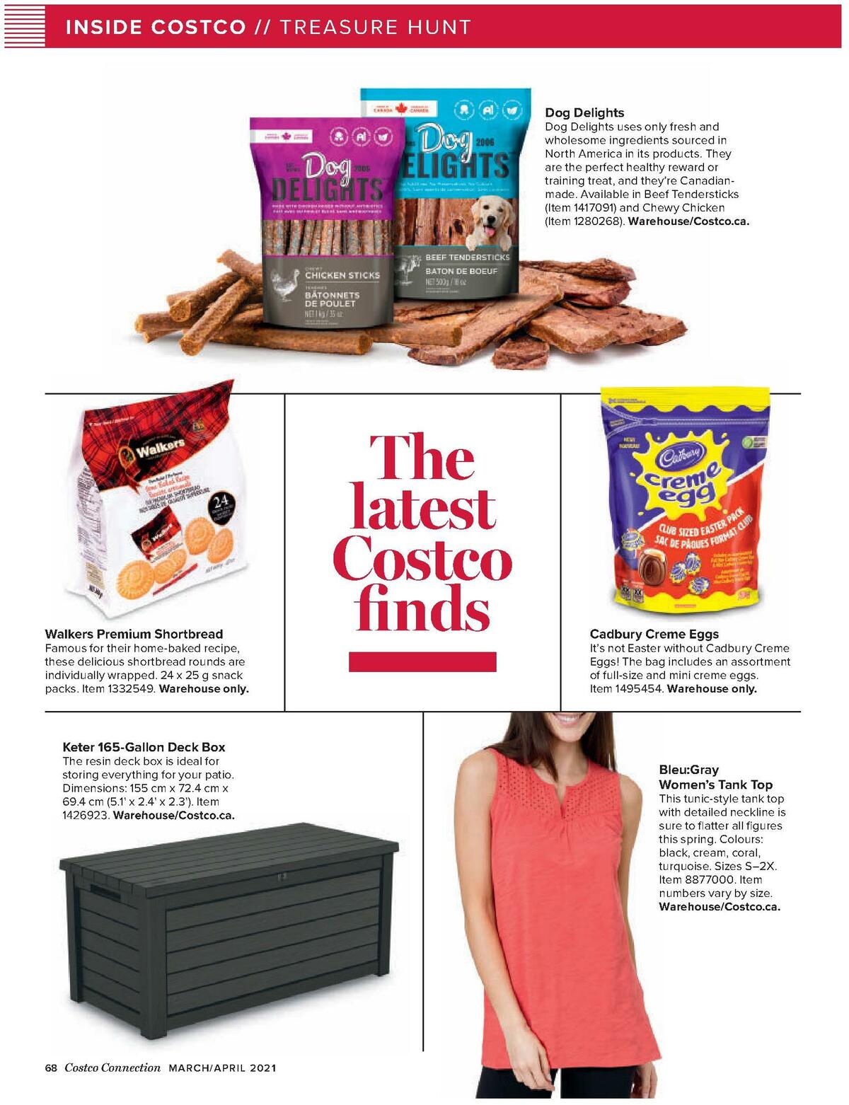 Costco Connection March/April Flyer from March 1