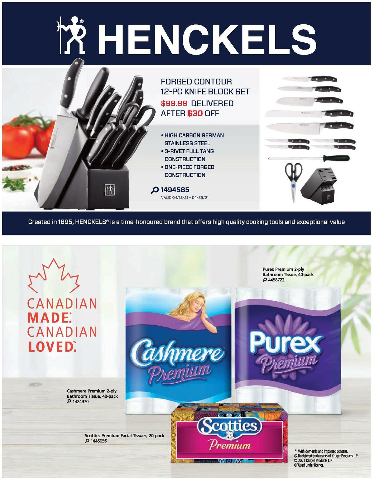 Costco Connection March/April Flyer from March 1