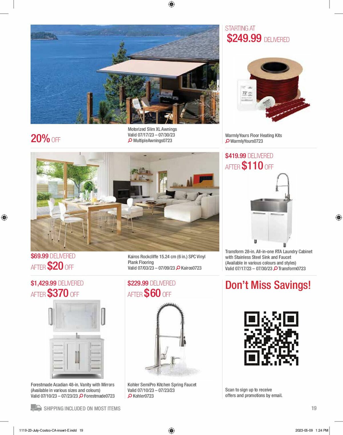 Costco Flyer from July 1