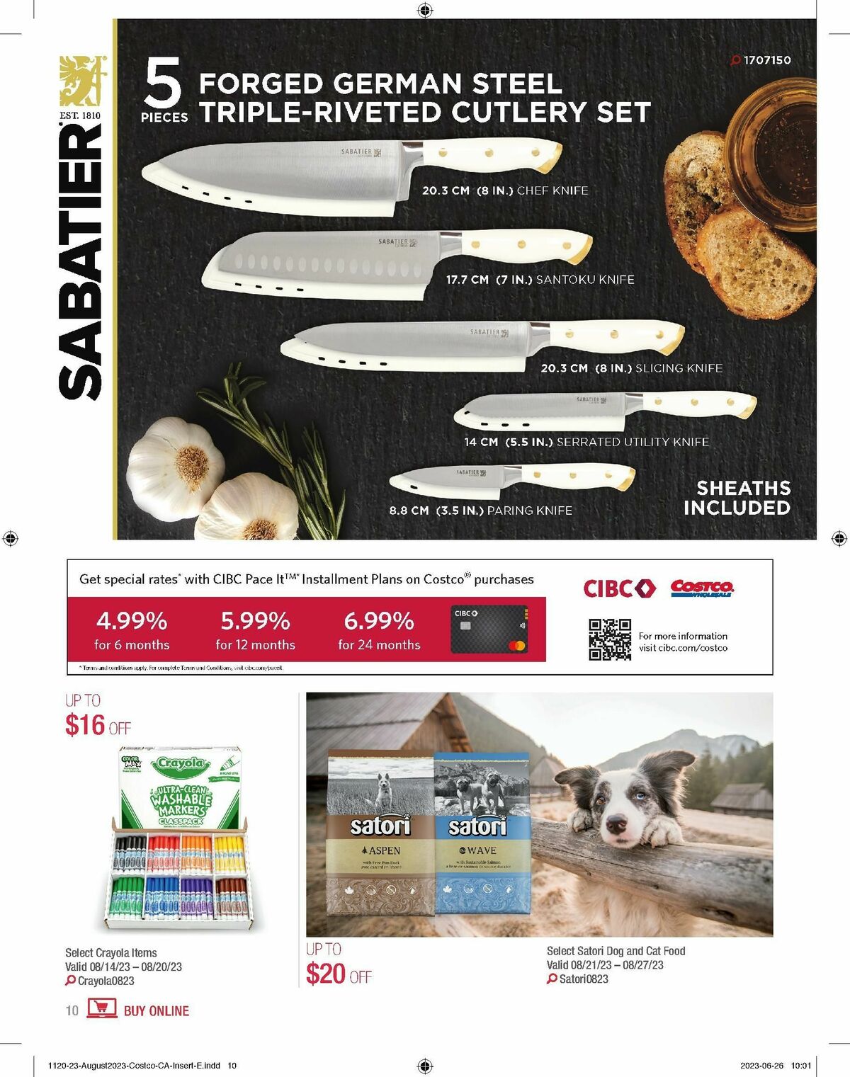 Costco Flyer from August 1