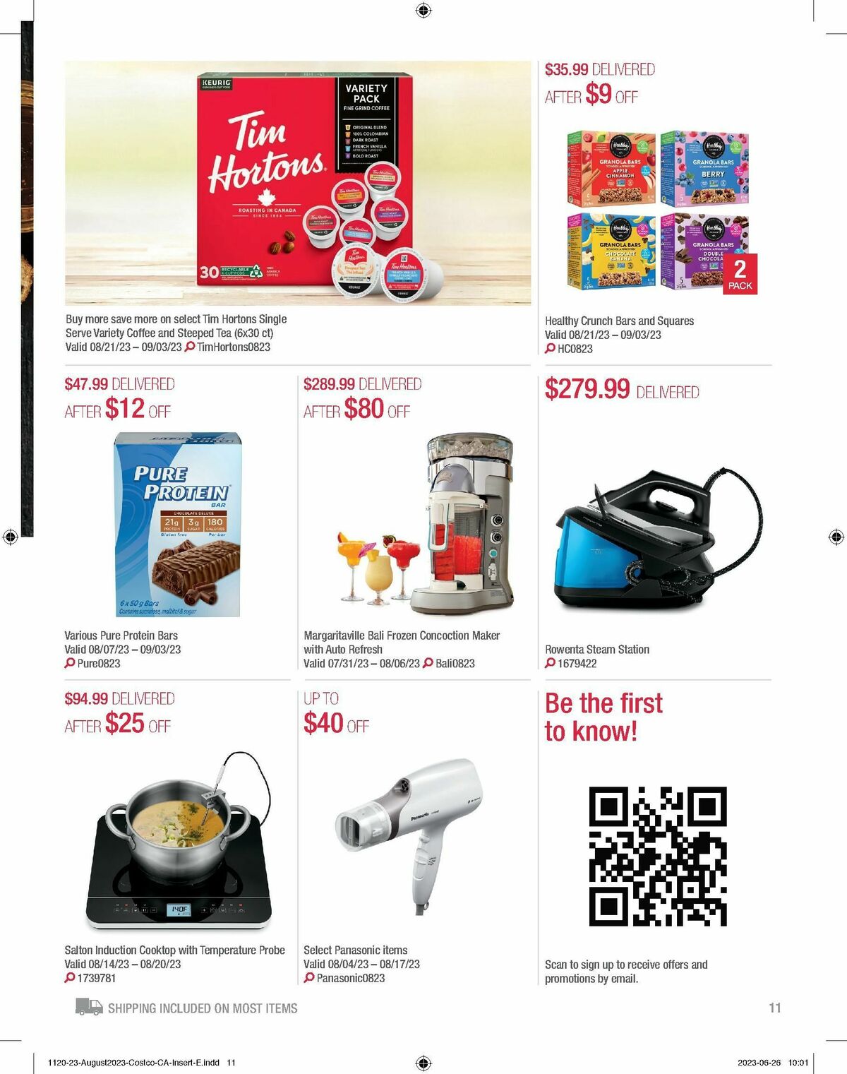 Costco Flyer from August 1