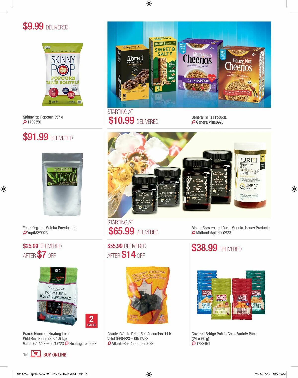 Costco Flyer from September 1