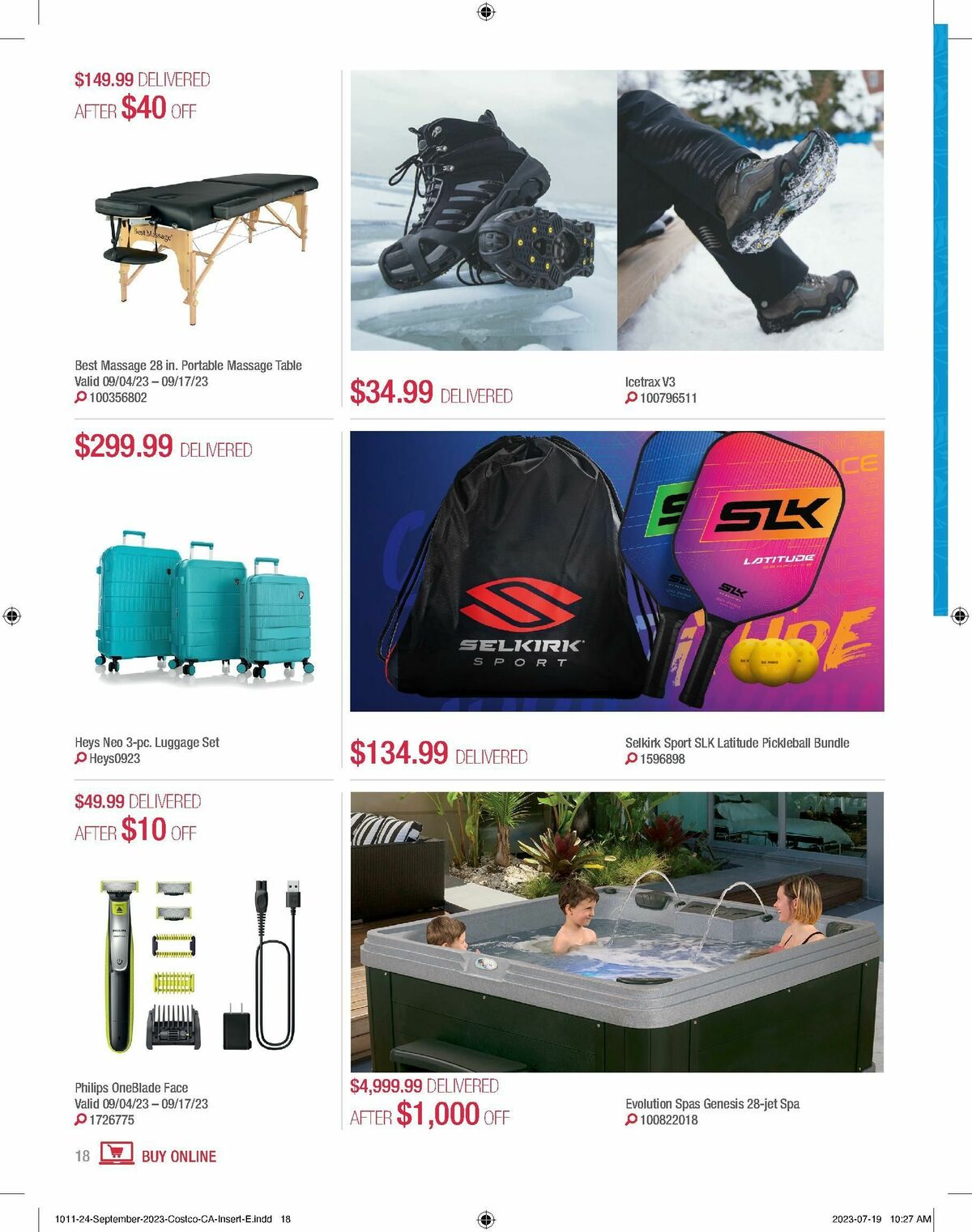 Costco Flyer from September 1