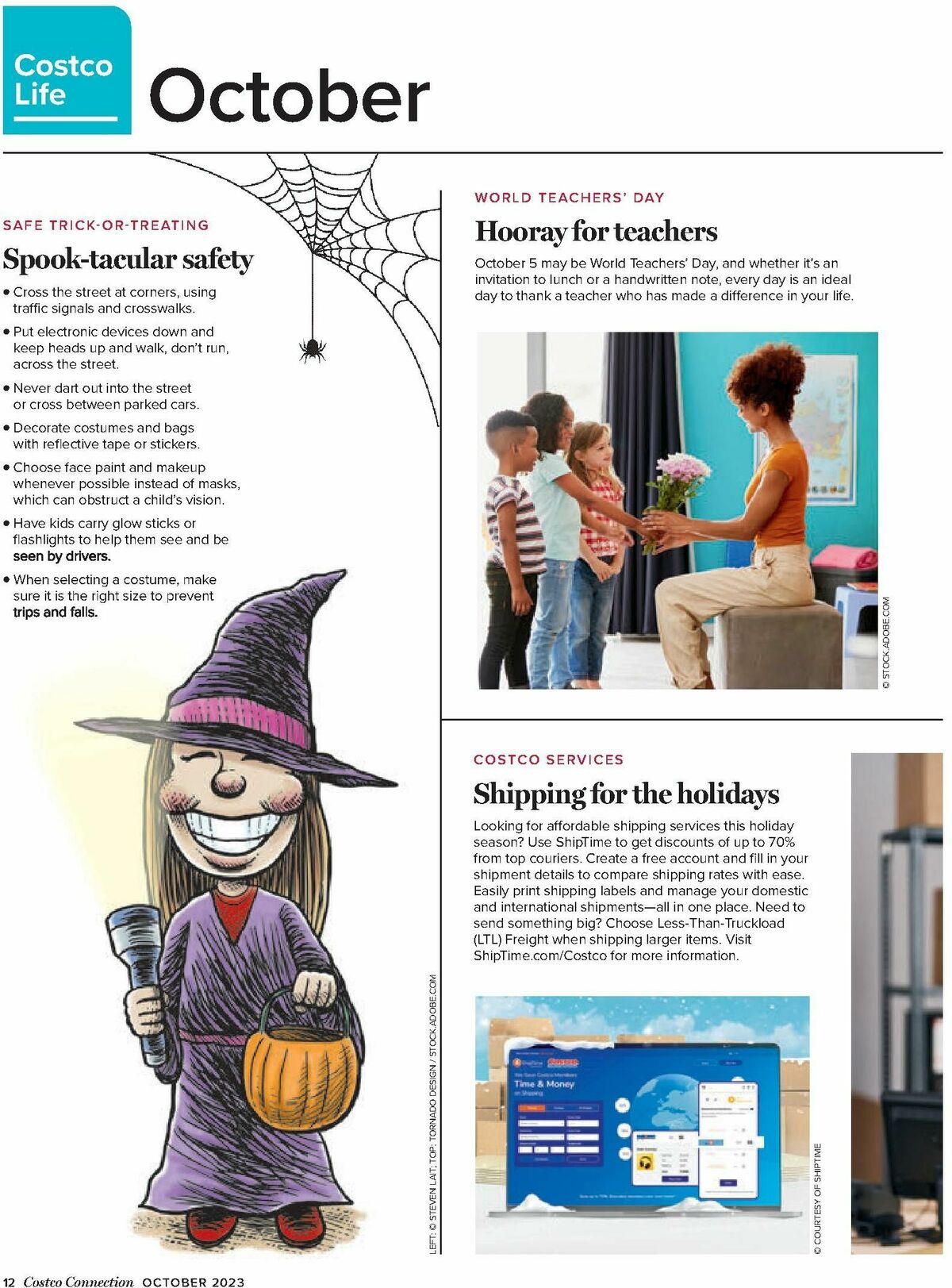 Costco Connection October Flyer from October 1