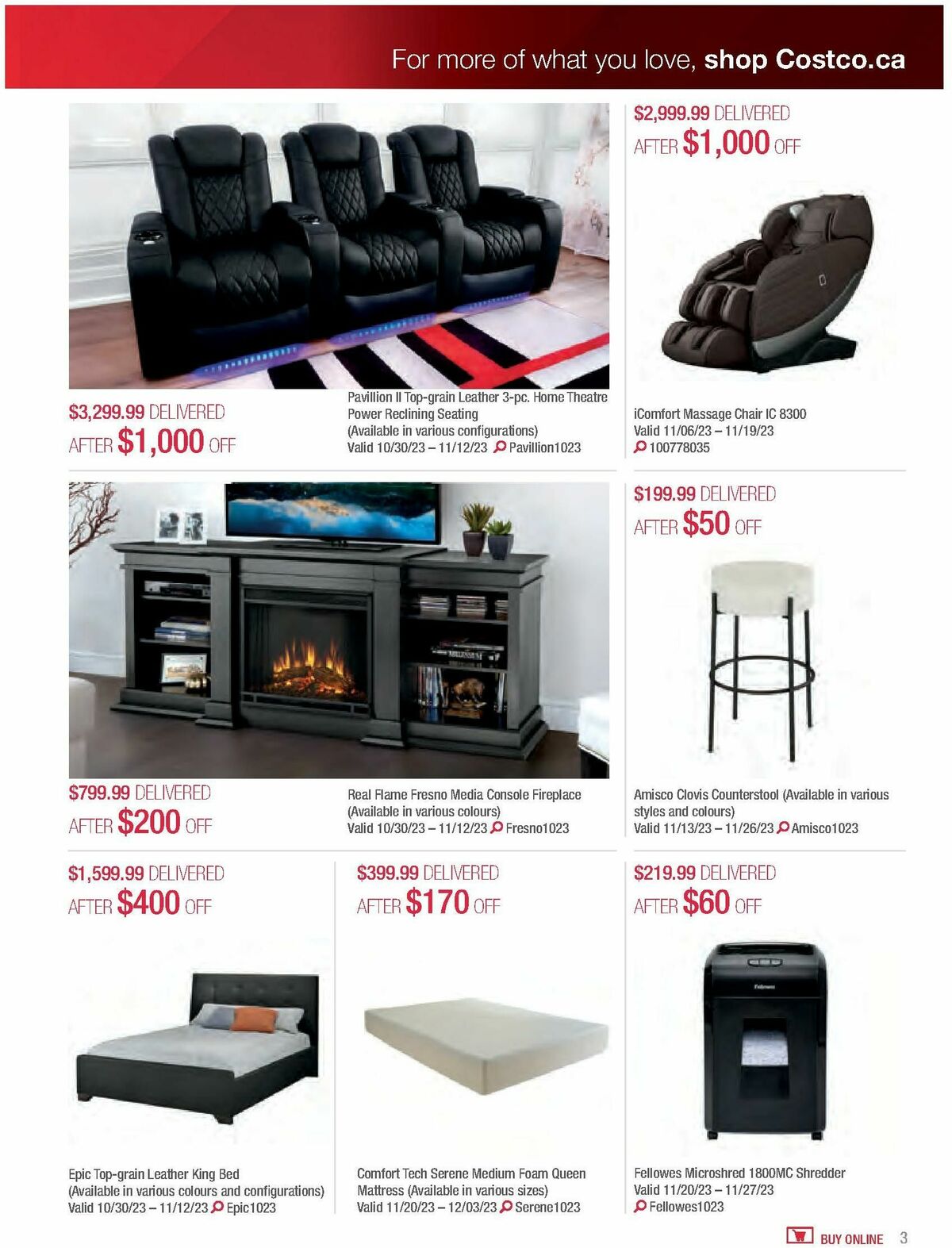 Costco Connection November Flyer from November 1