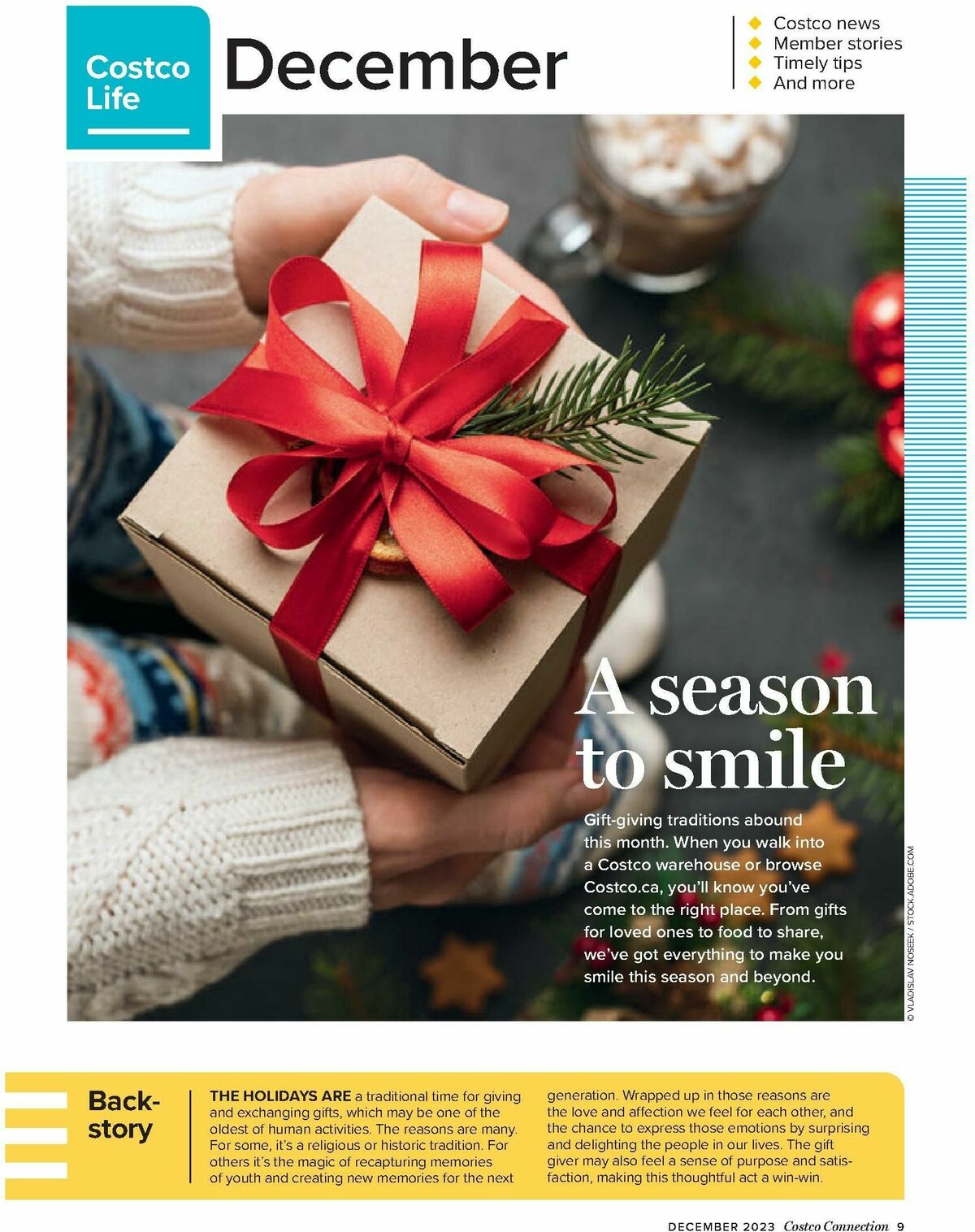 Costco Connection December Flyer from December 1