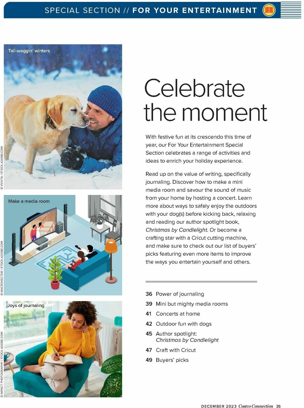 Costco Connection December Flyer from December 1