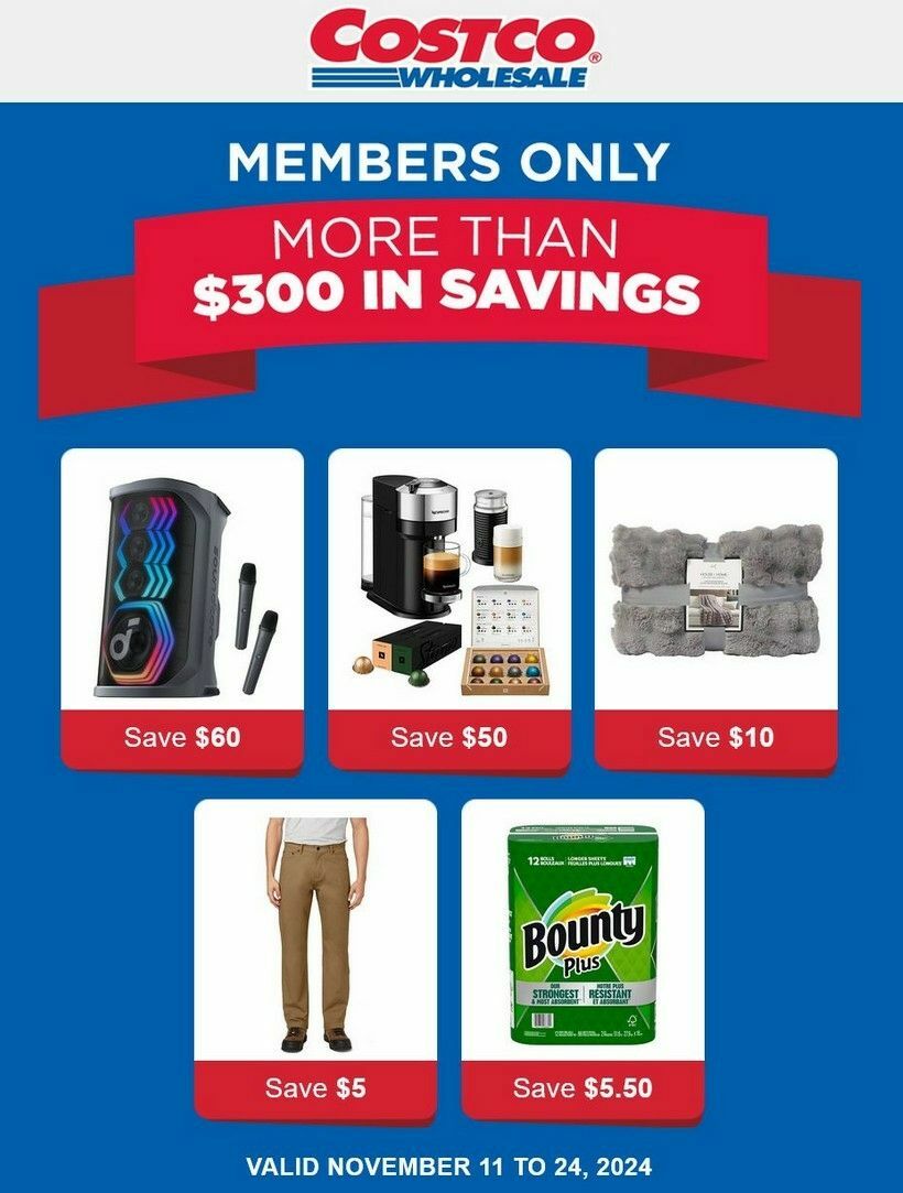 Costco Flyer from November 11