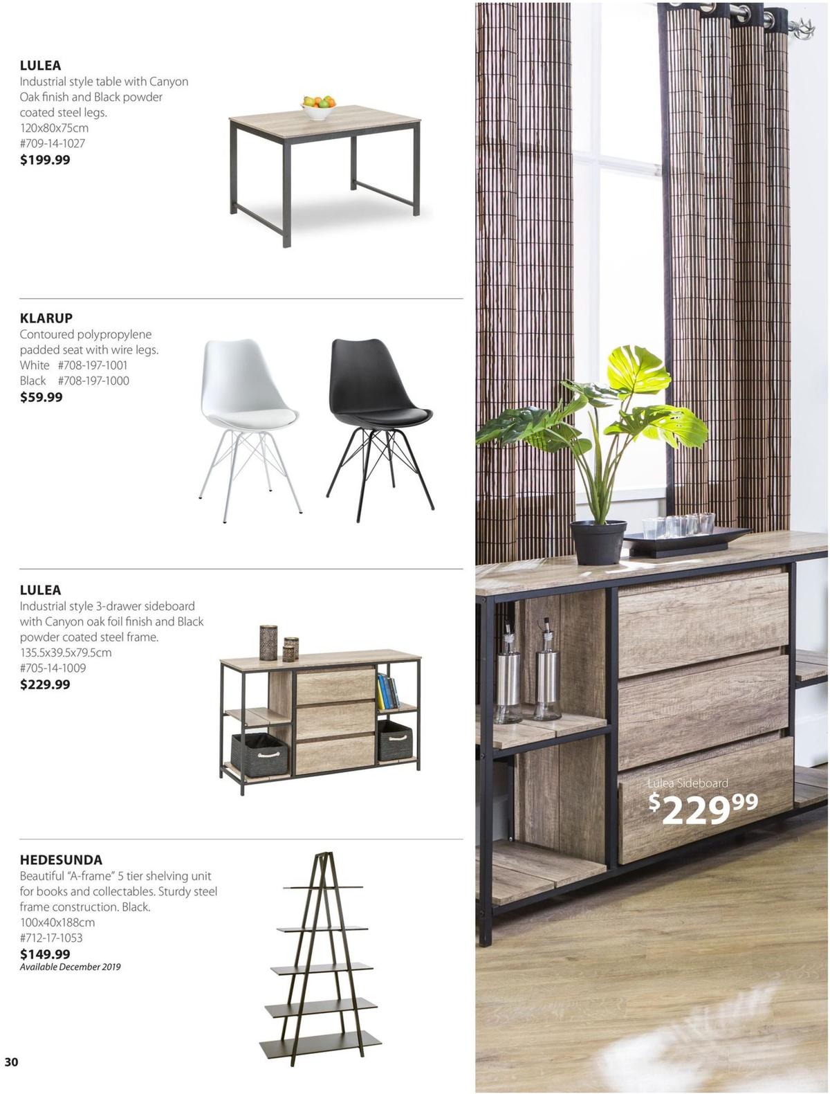 JYSK Furniture Catalogue Flyer from November 14