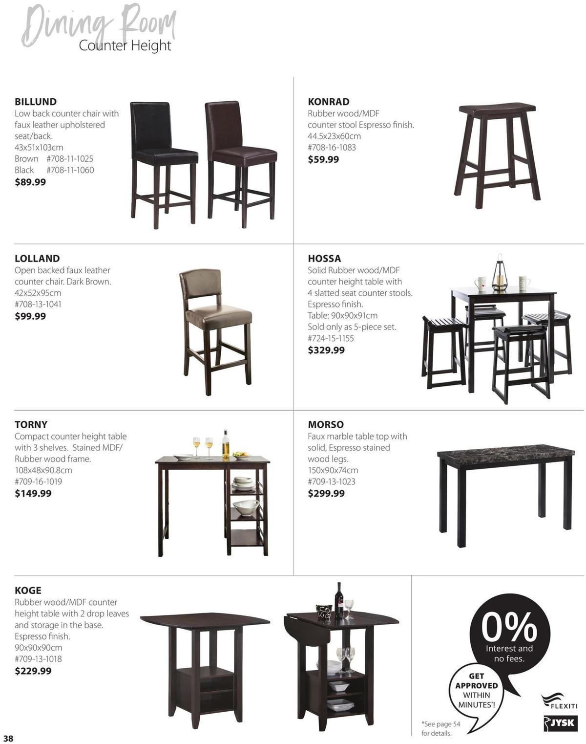 JYSK Furniture Catalogue Flyer from November 14