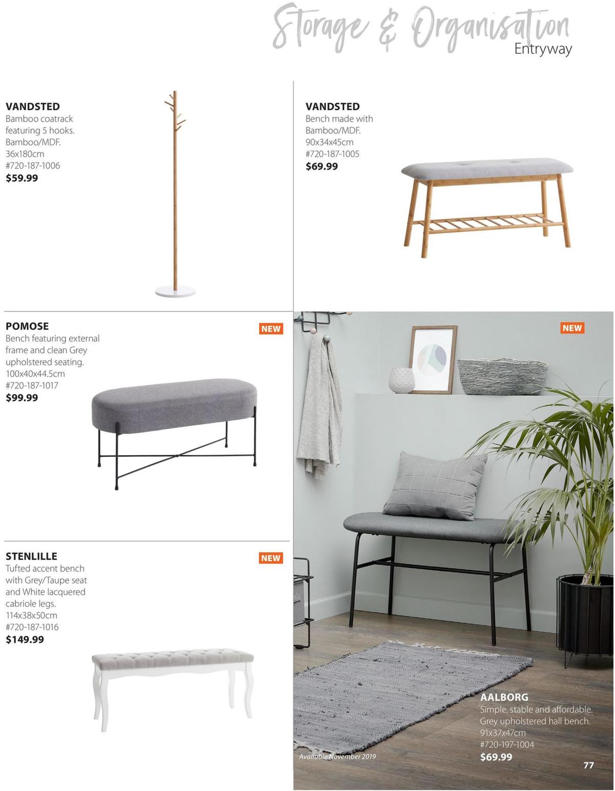 JYSK Furniture Catalogue Flyer from November 14