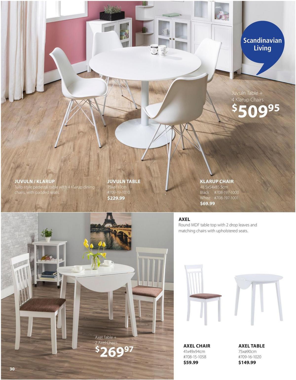 JYSK Furniture Catalogue Flyer from December 3