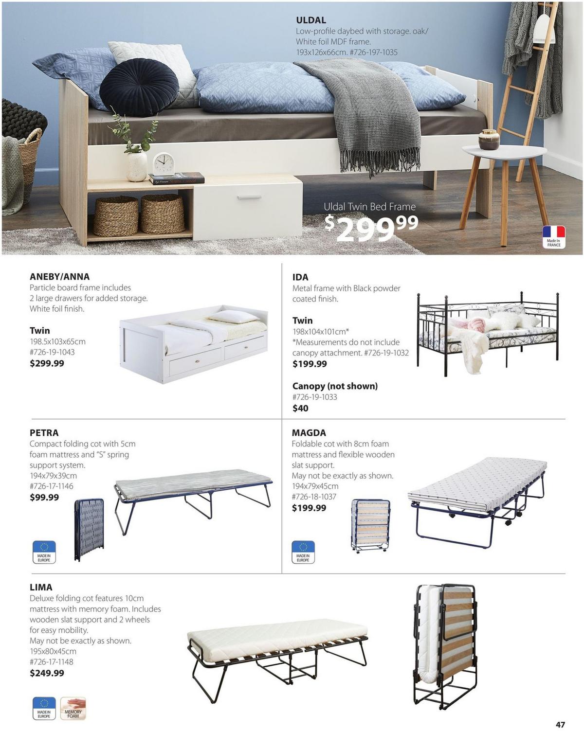 JYSK Furniture Catalogue Flyer from December 3