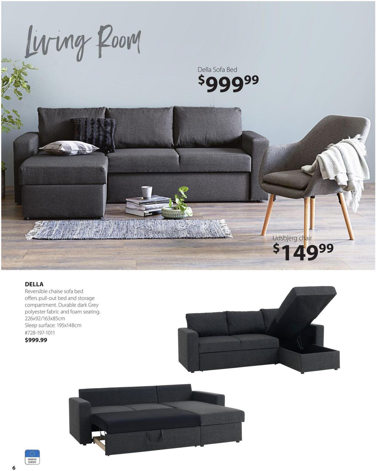 JYSK Furniture Catalogue Flyer from December 3