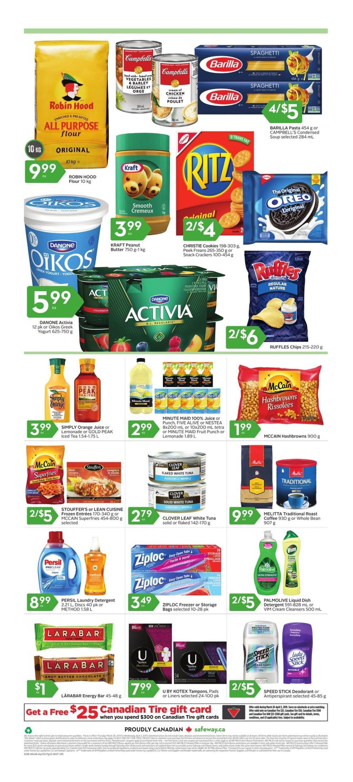 Safeway Flyer from March 28