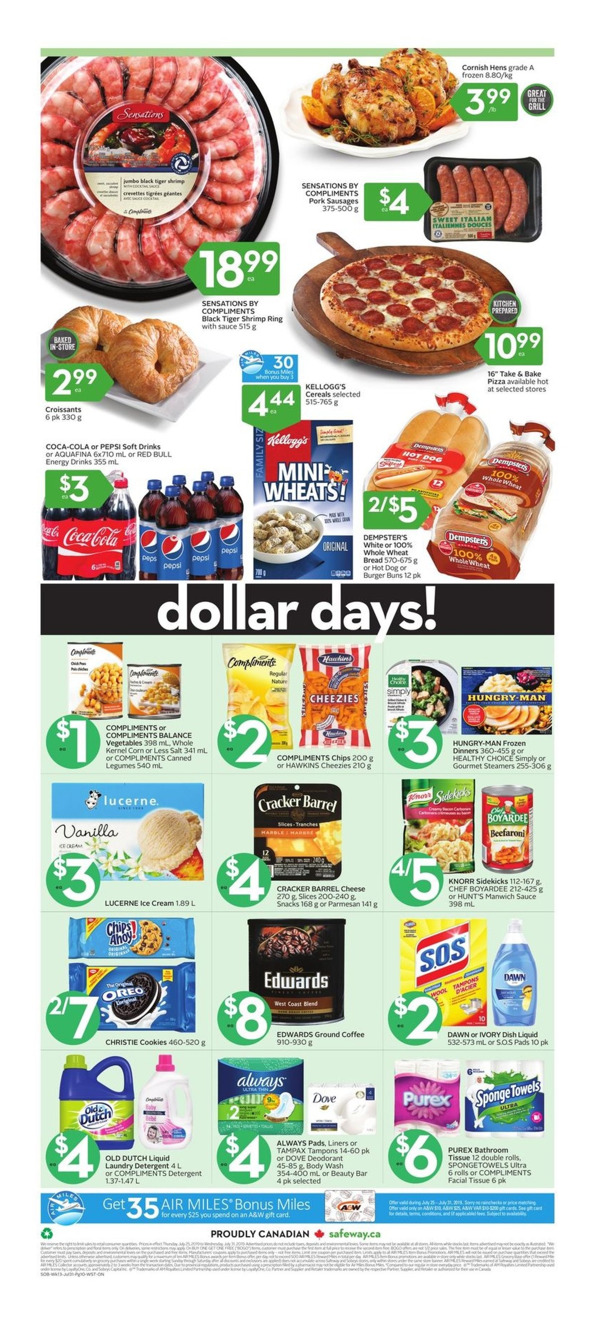 Safeway Flyer from July 25