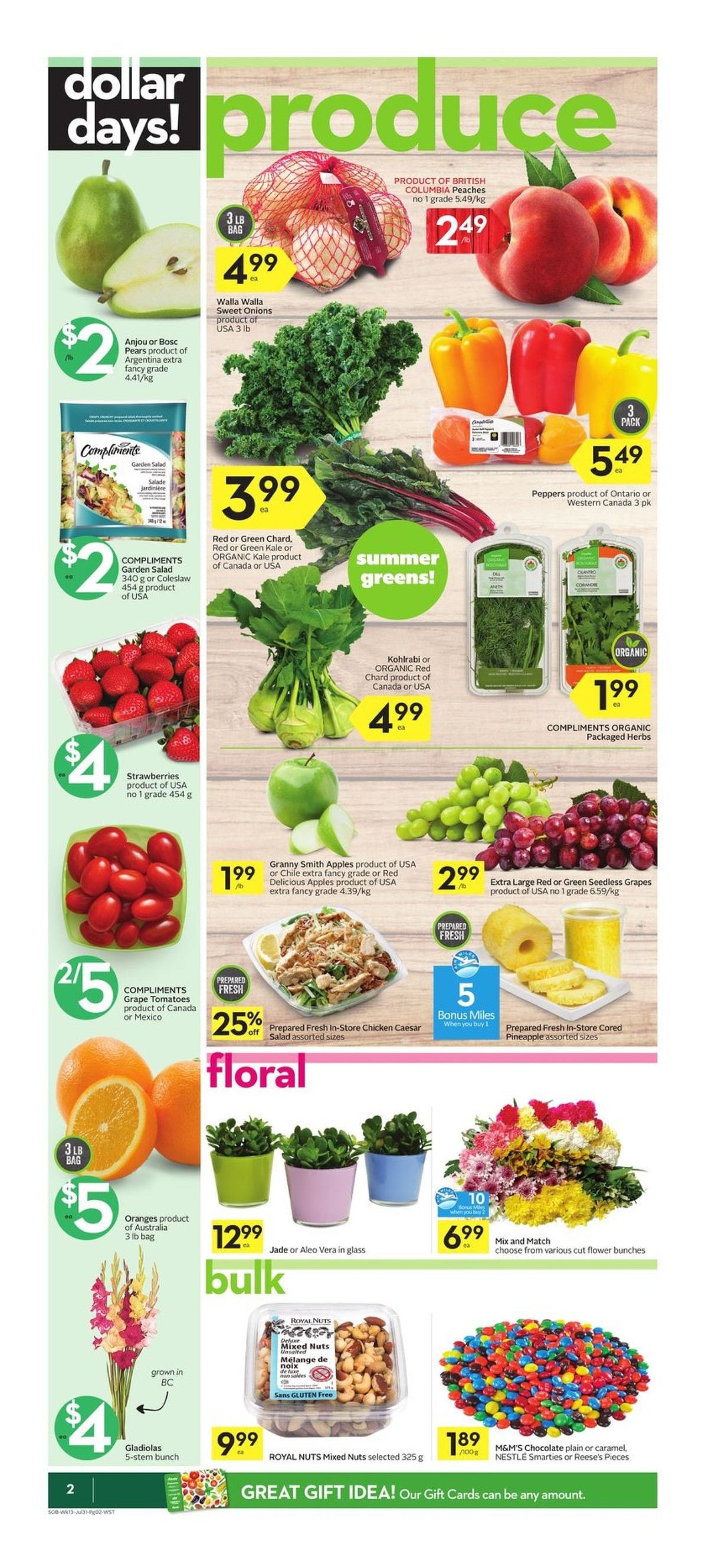 Safeway Flyer from July 25