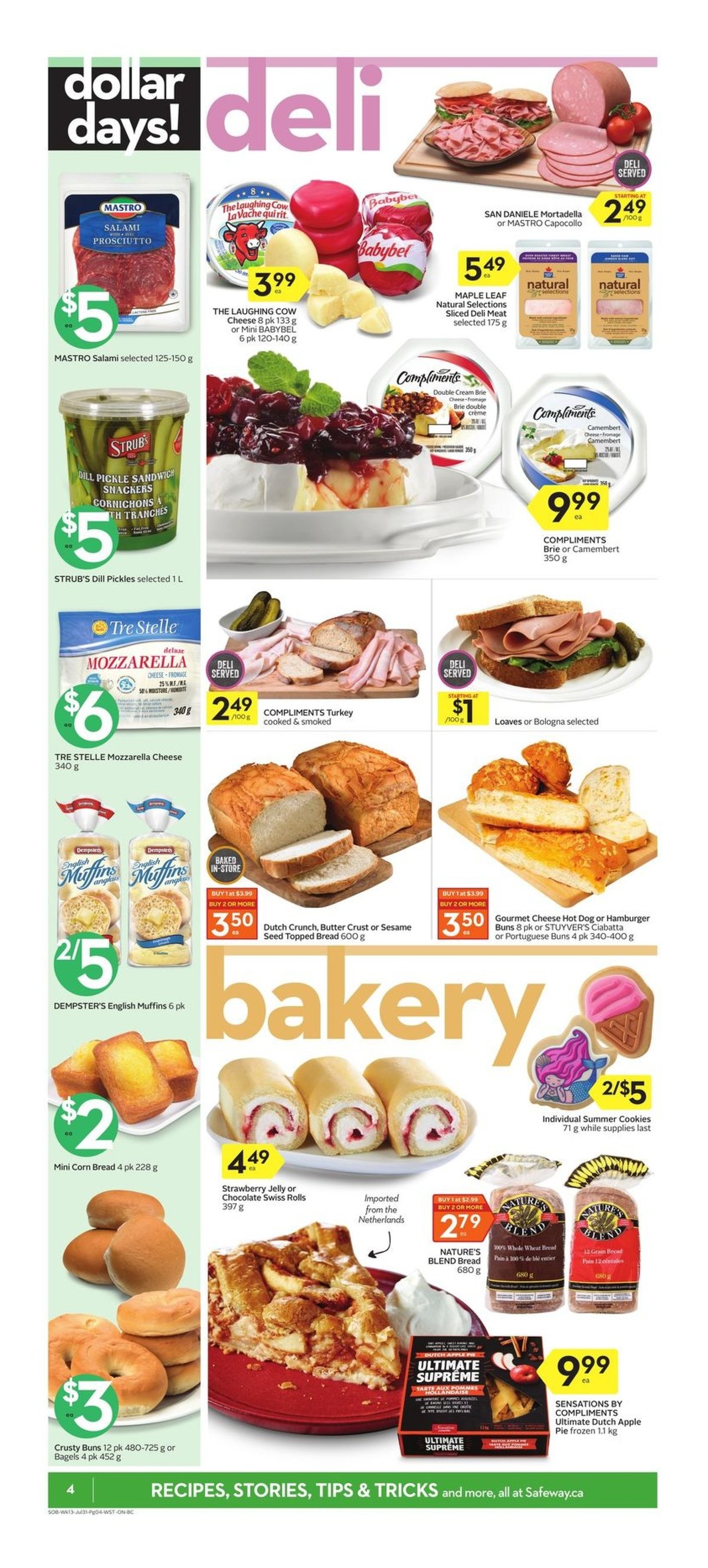 Safeway Flyer from July 25