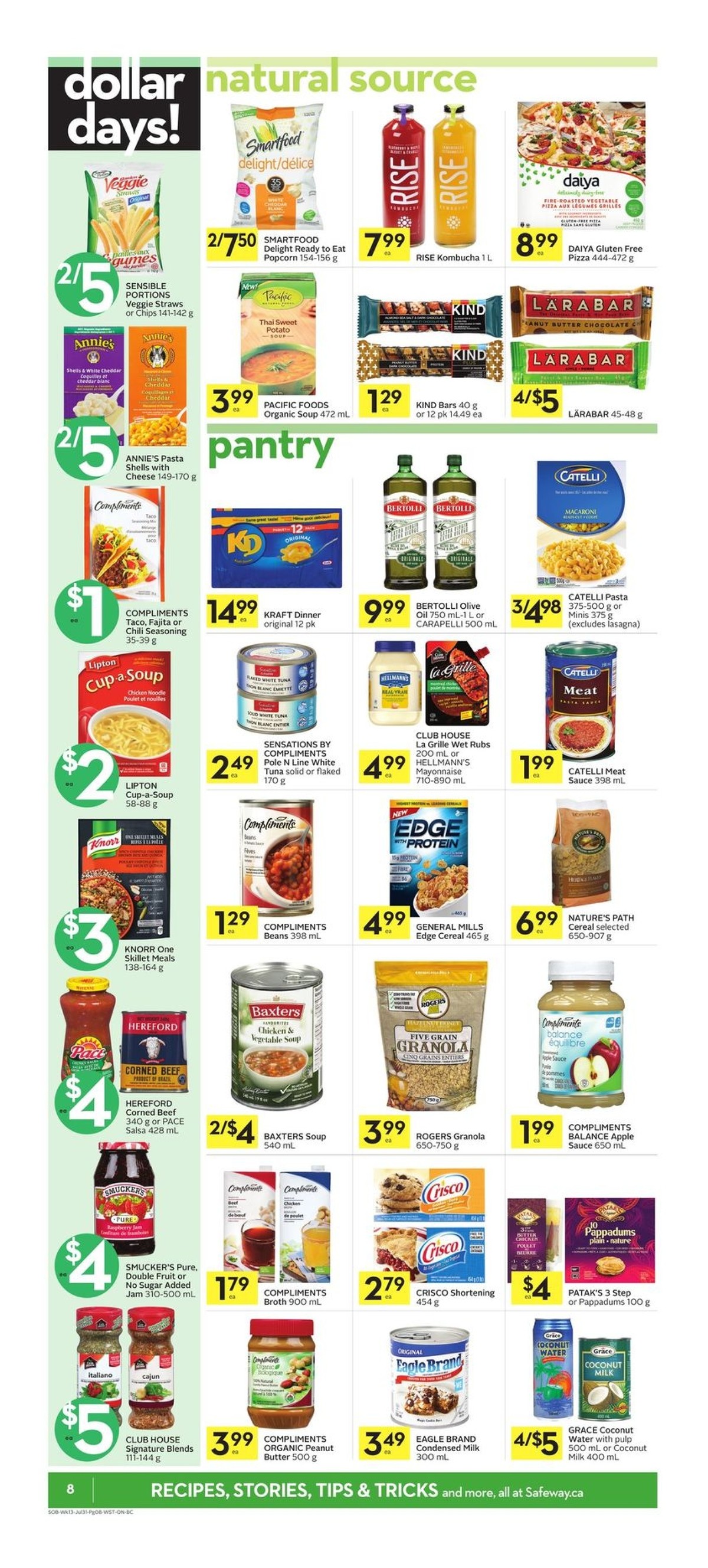 Safeway Flyer from July 25