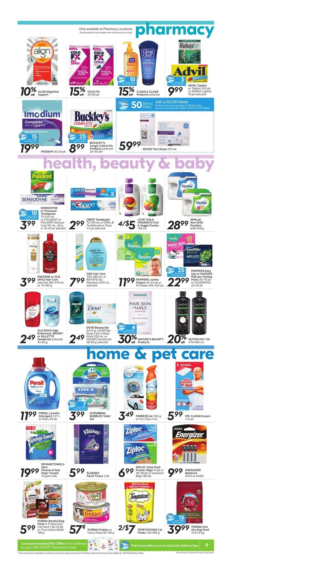 Safeway Flyer from September 5