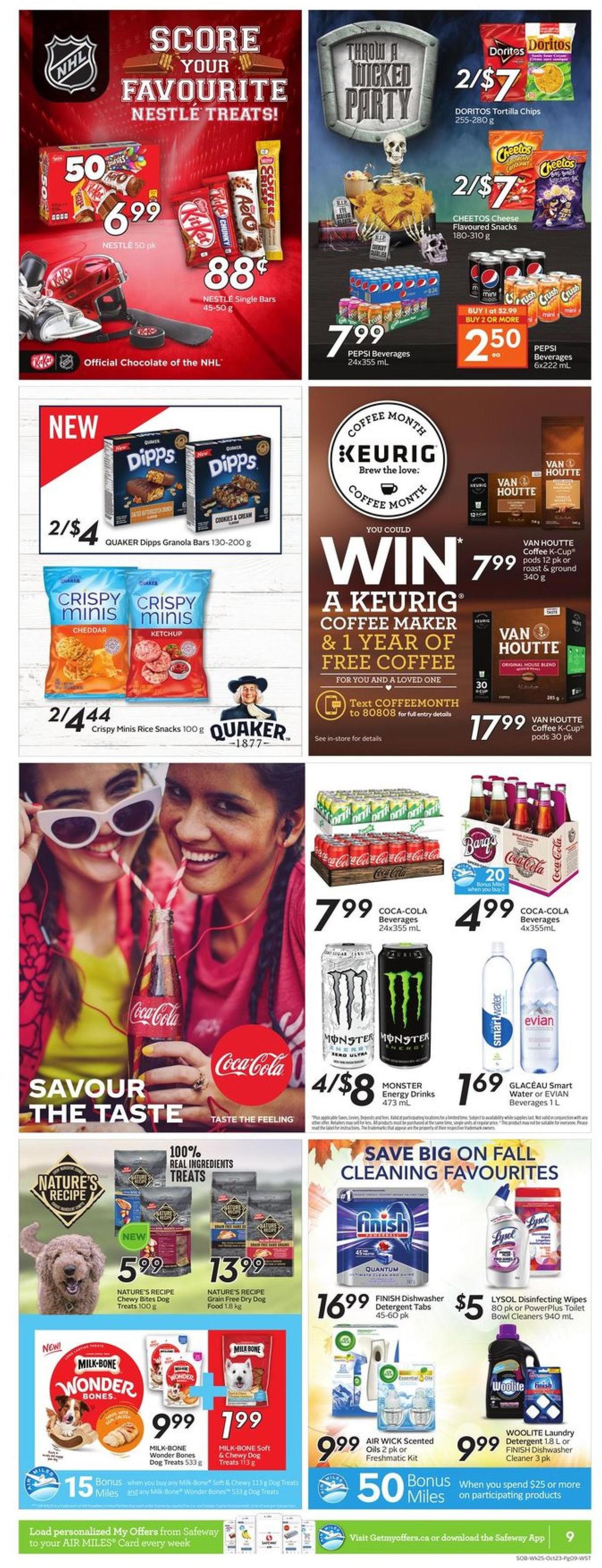 Safeway Flyer from October 17