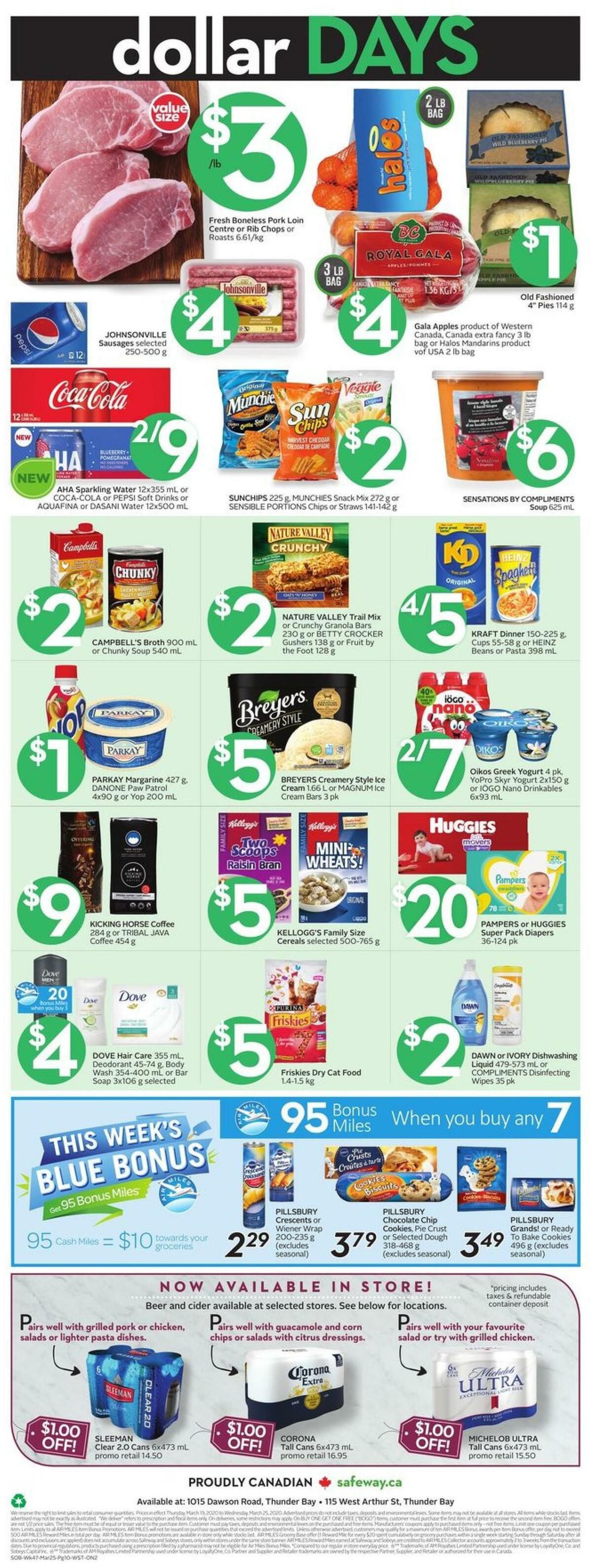 Safeway Flyer from March 19