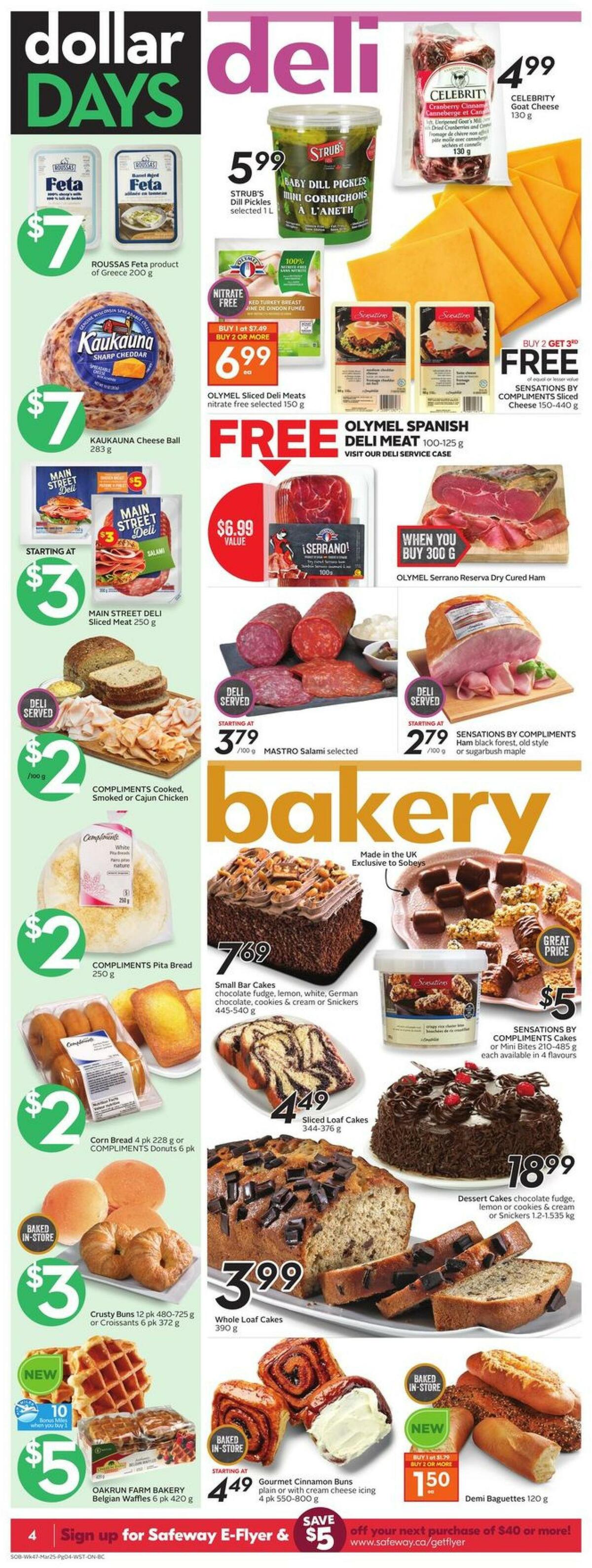 Safeway Flyer from March 19