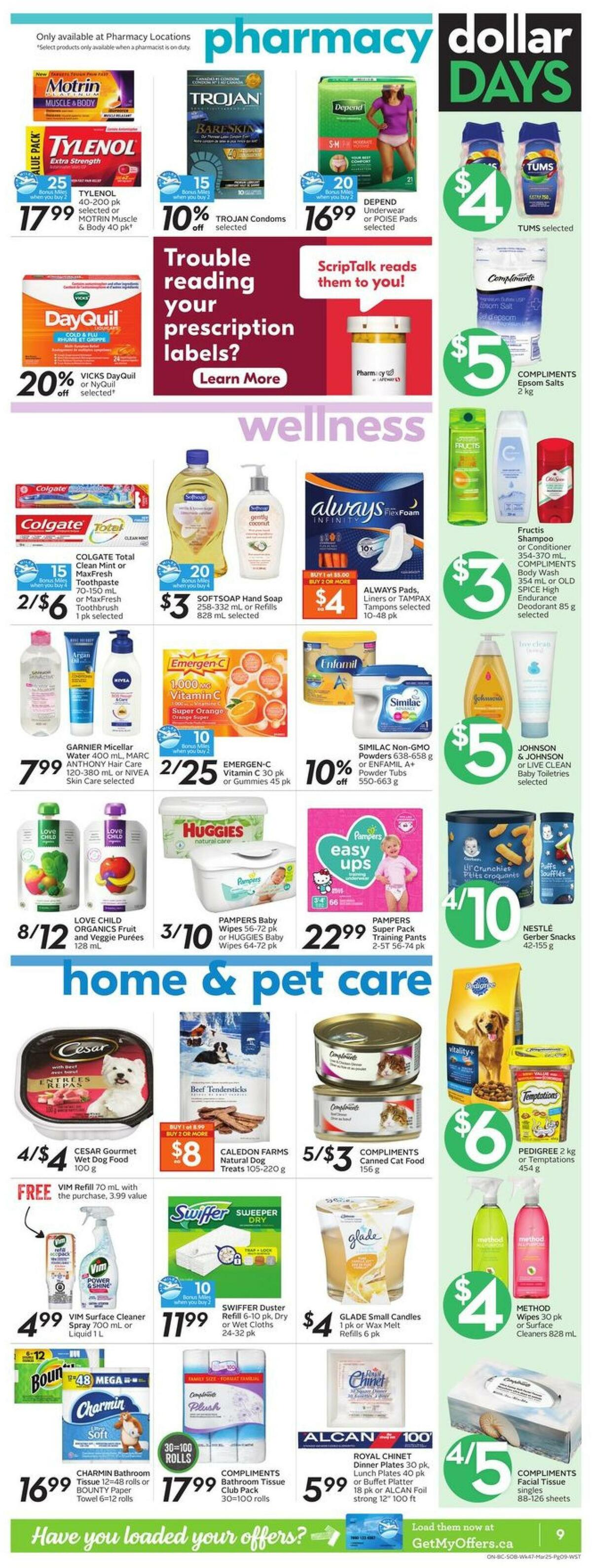 Safeway Flyer from March 19