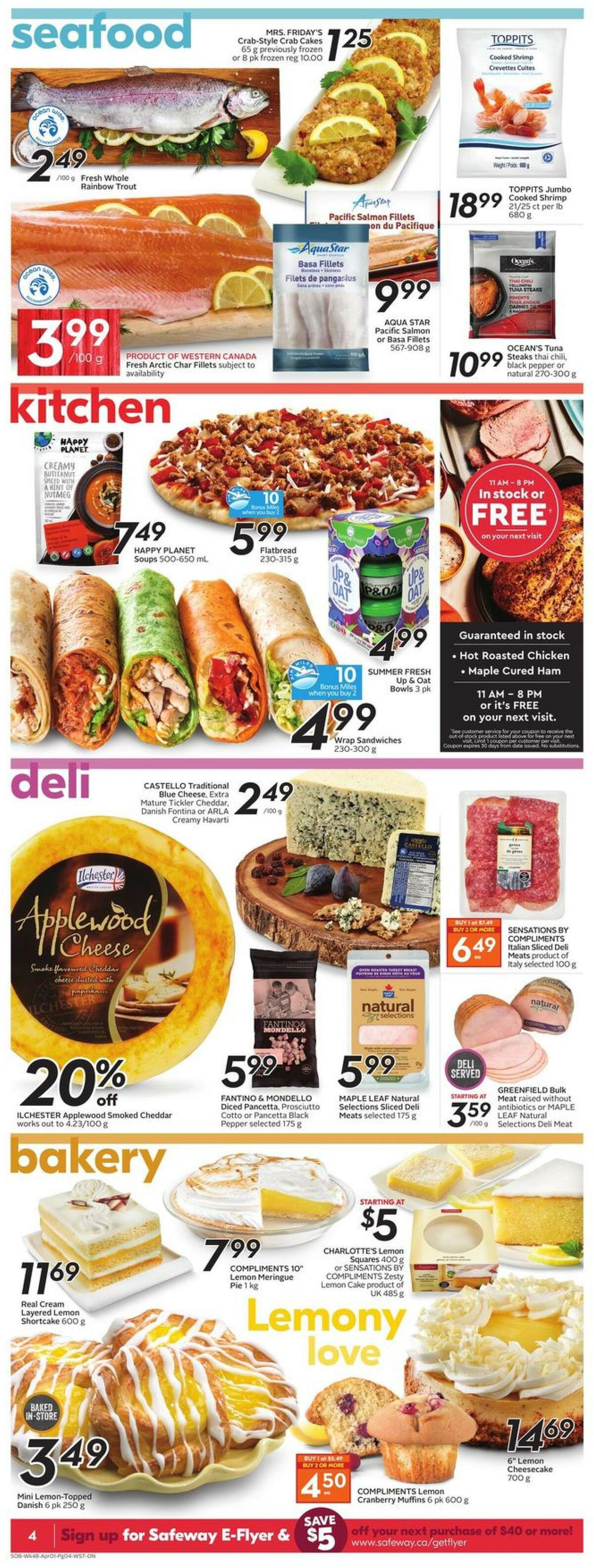 Safeway Flyer from March 26