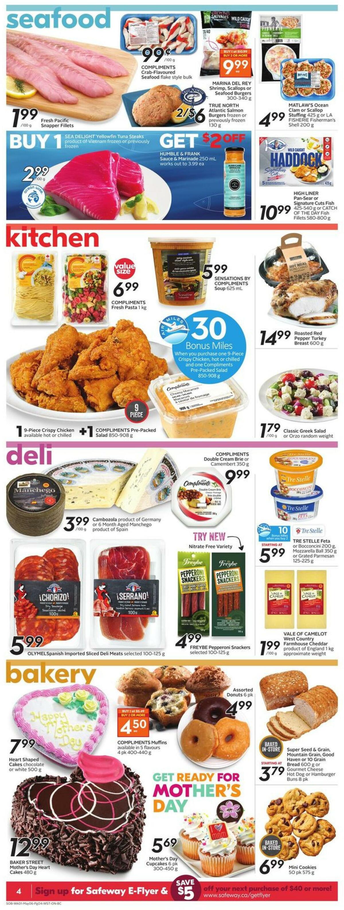 Safeway Flyer from April 30