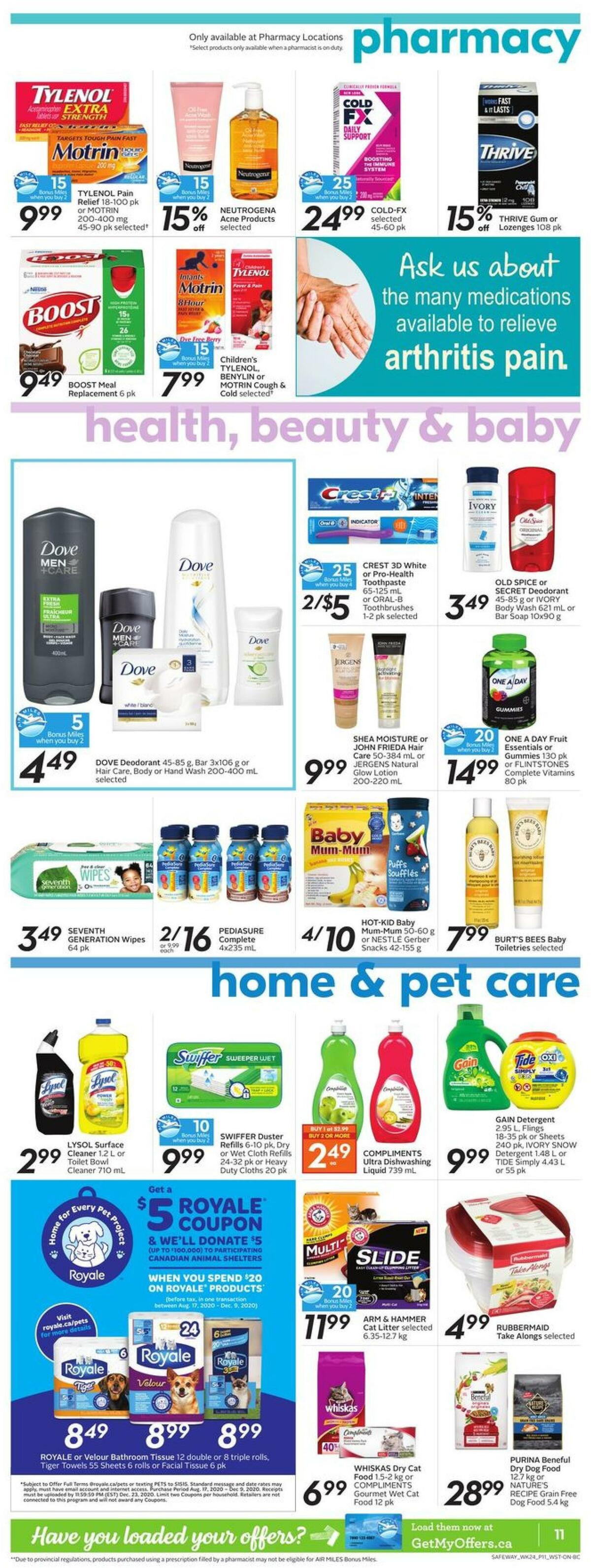 Safeway Flyer from October 8