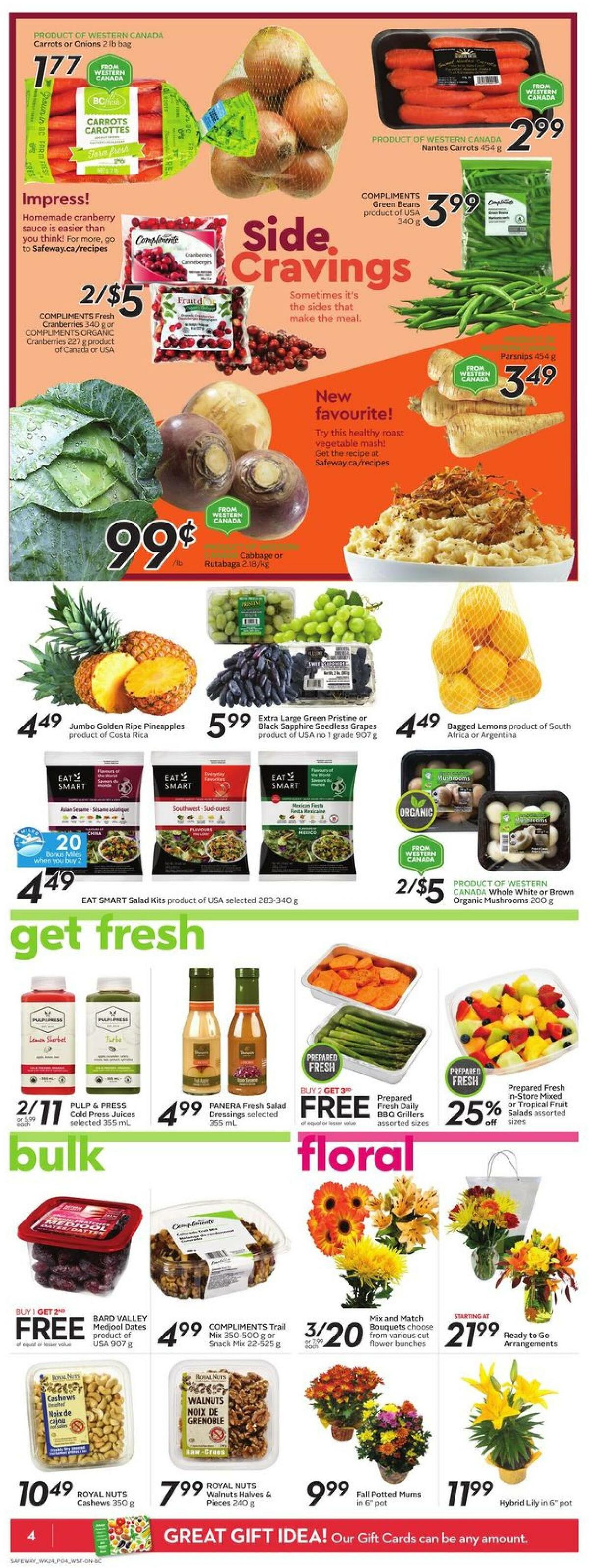 Safeway Flyer from October 8