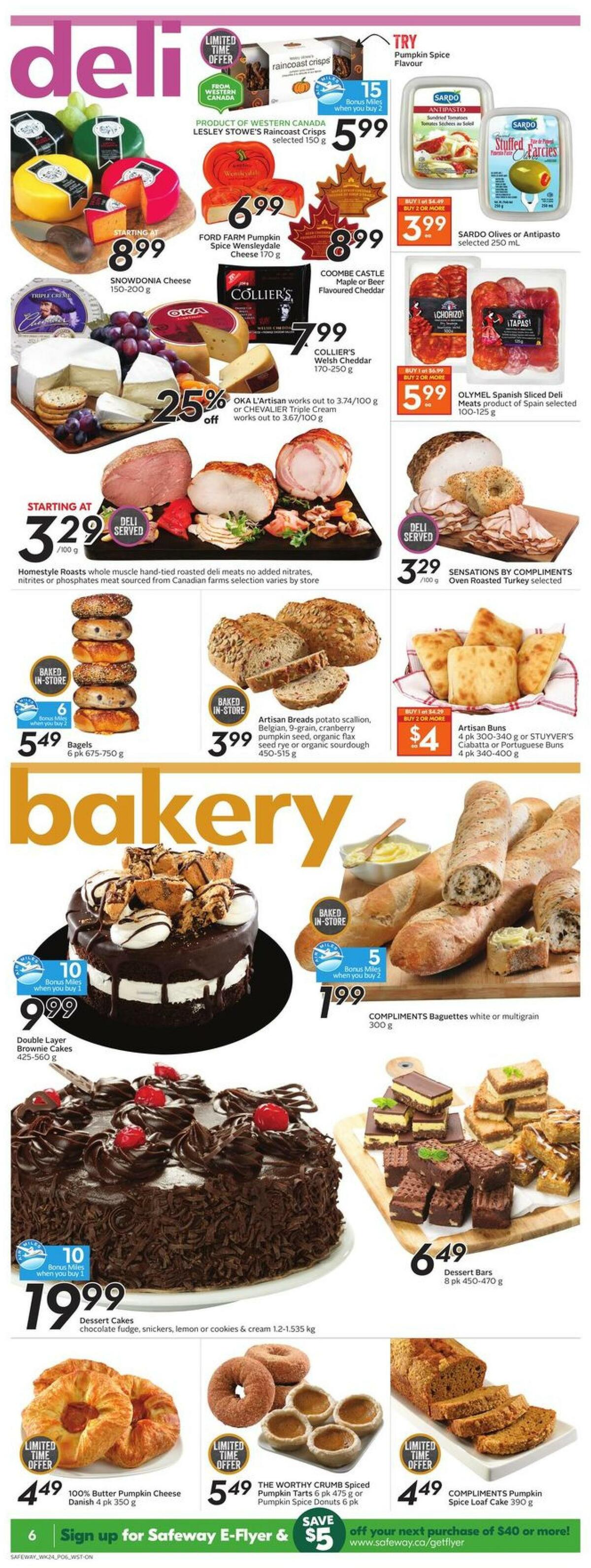 Safeway Flyer from October 8