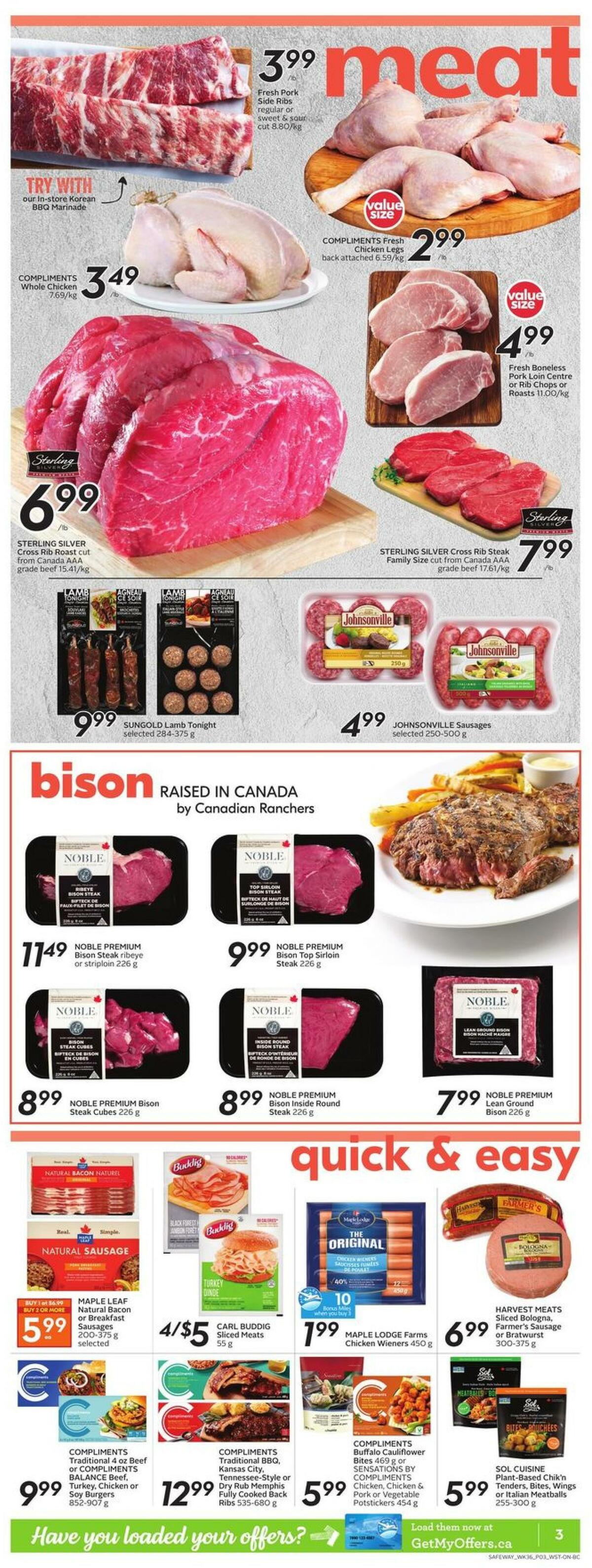 Safeway Flyer from January 2