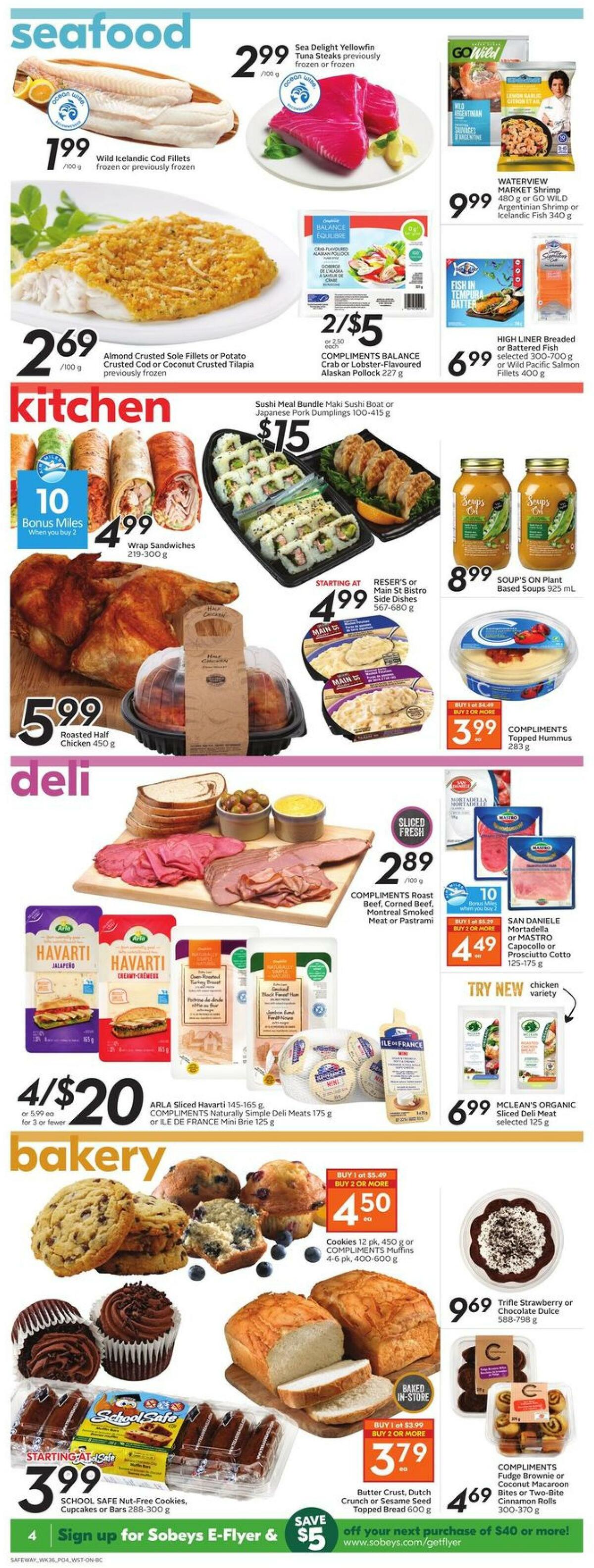 Safeway Flyer from January 2