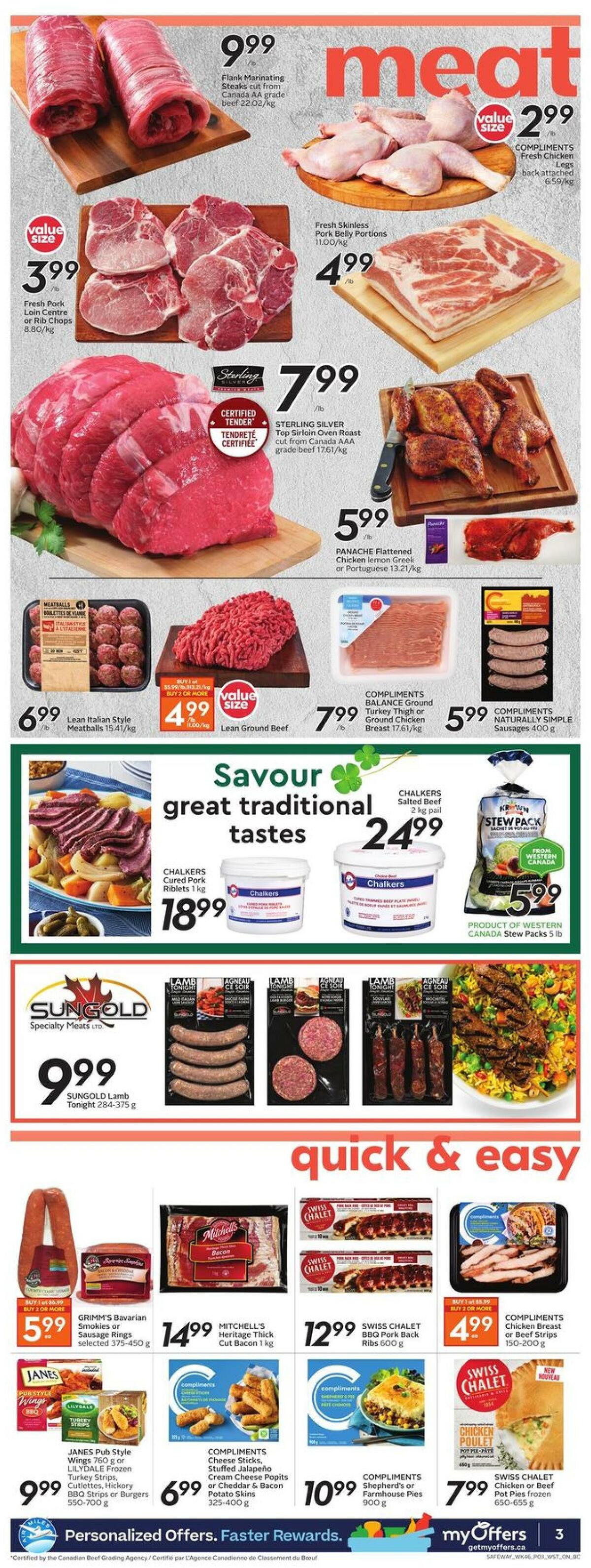 Safeway Flyer from March 11