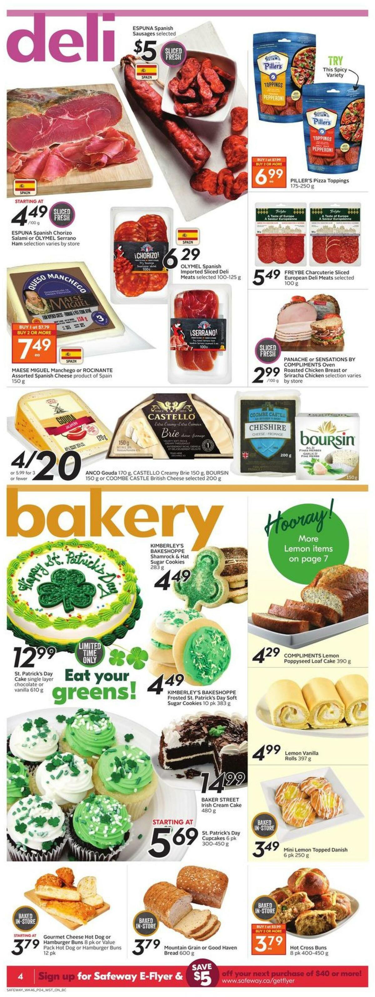 Safeway Flyer from March 11