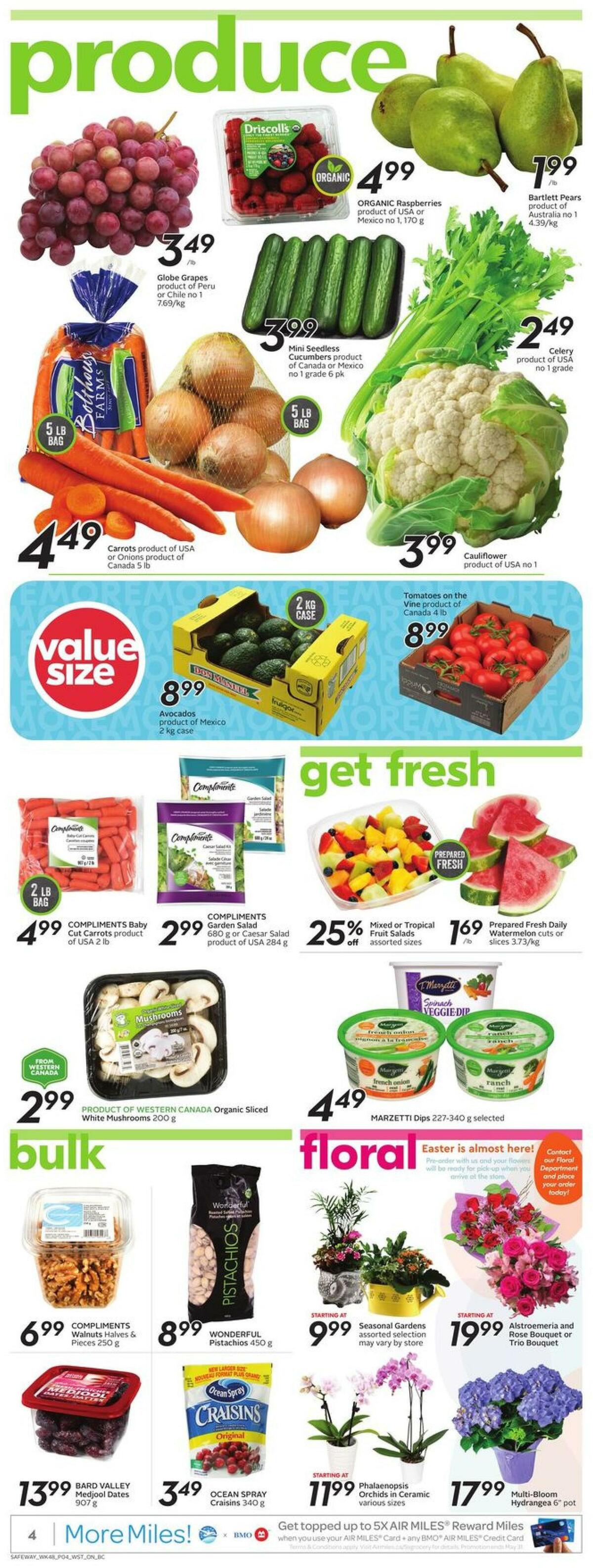 Safeway Flyer from March 25