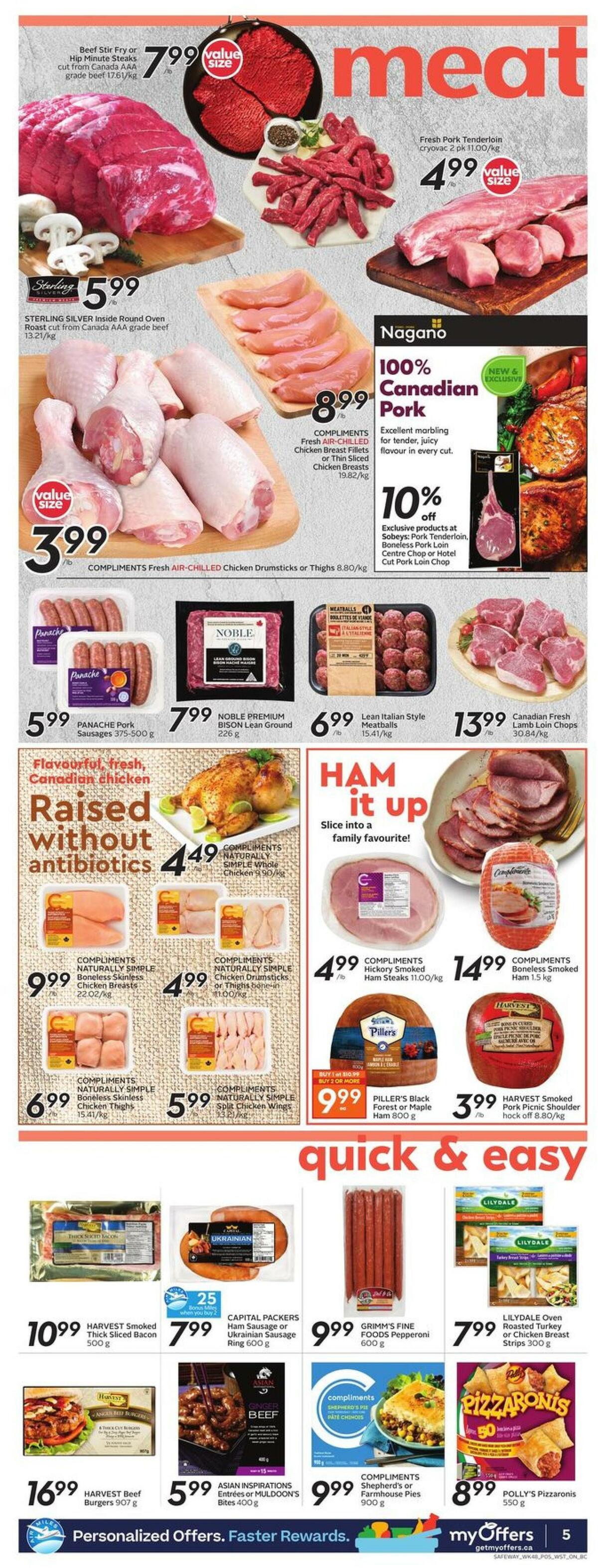 Safeway Flyer from March 25