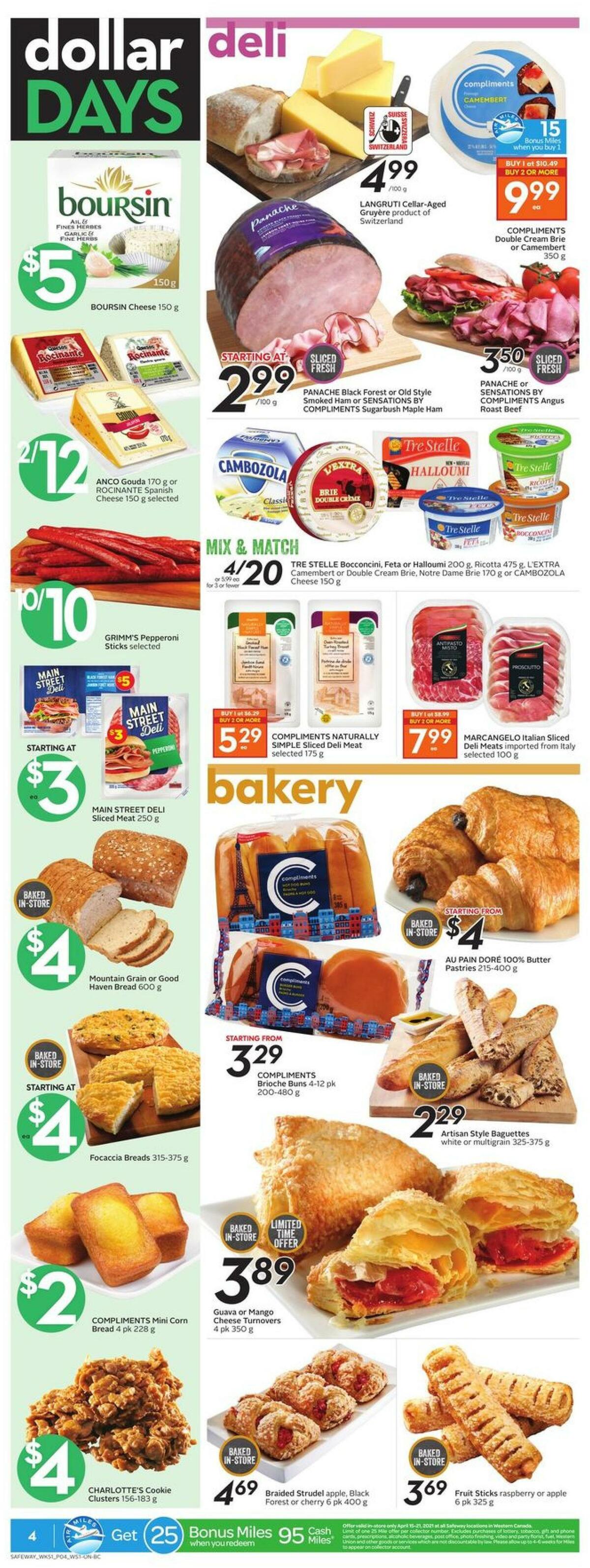 Safeway Flyer from April 15