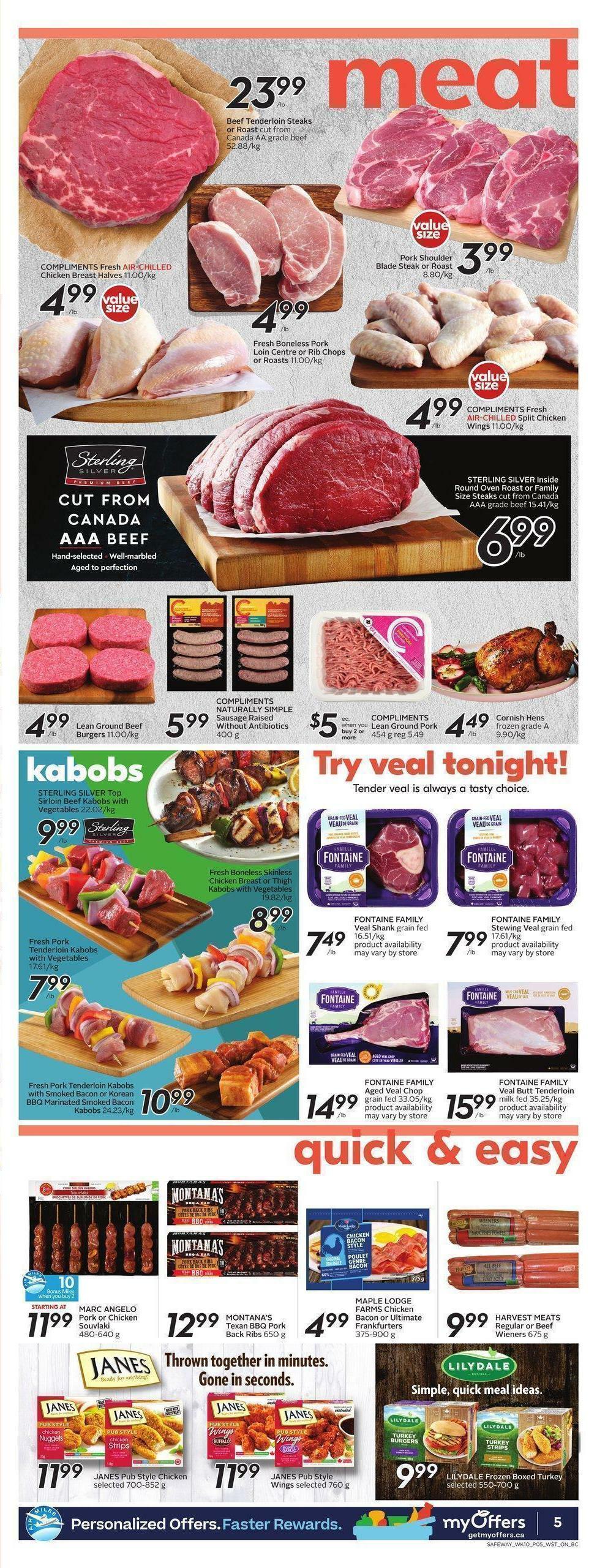 Safeway Flyer from July 1