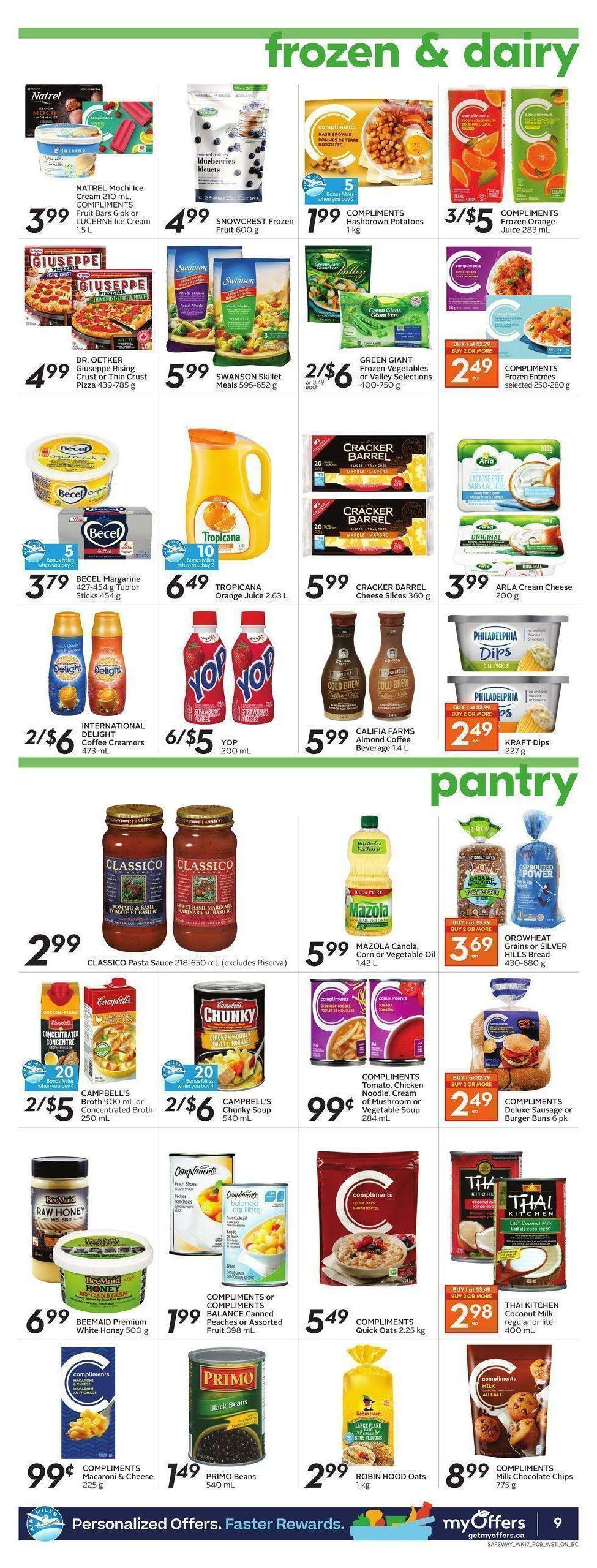 Safeway Flyer from August 19