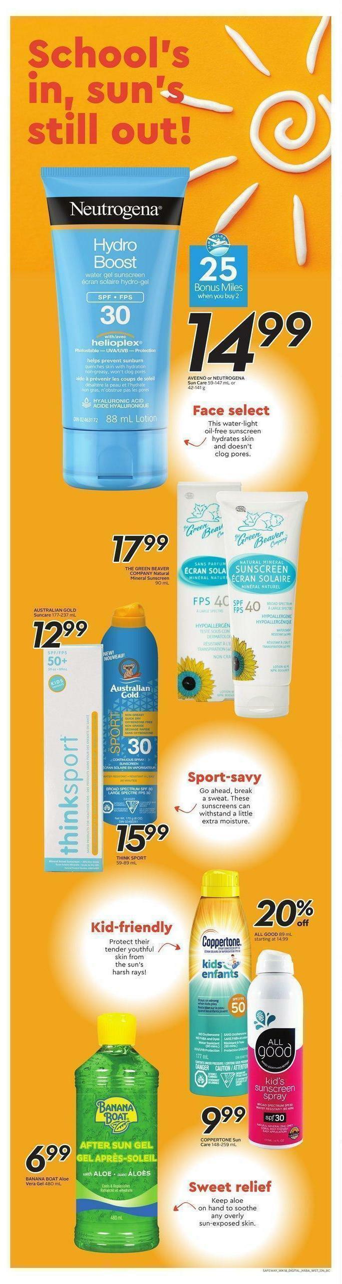 Safeway Flyer from August 26