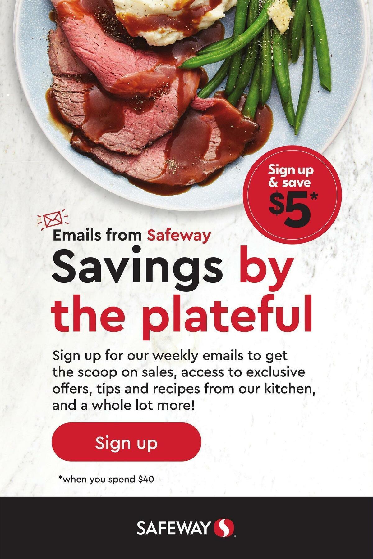 Safeway Flyer from August 26