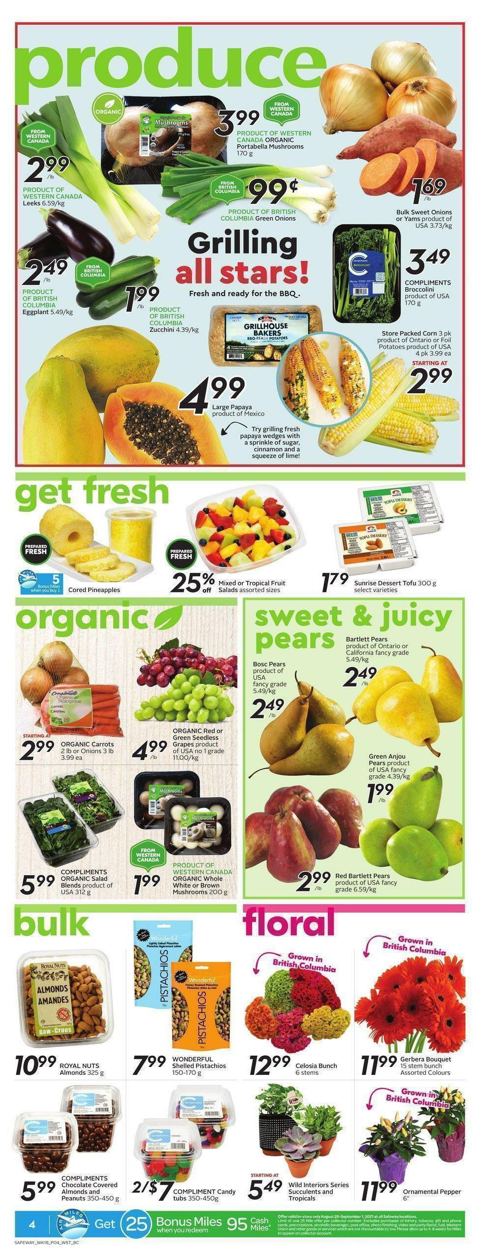 Safeway Flyer from August 26