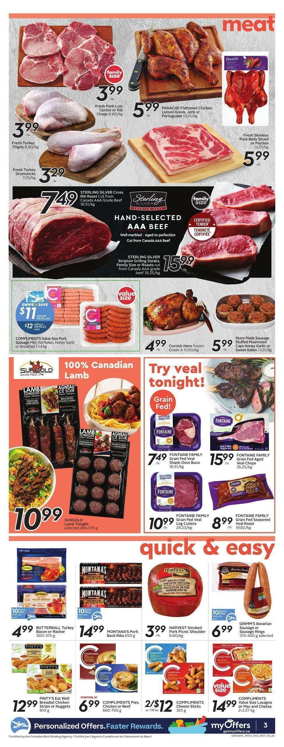 Safeway Flyer from March 17