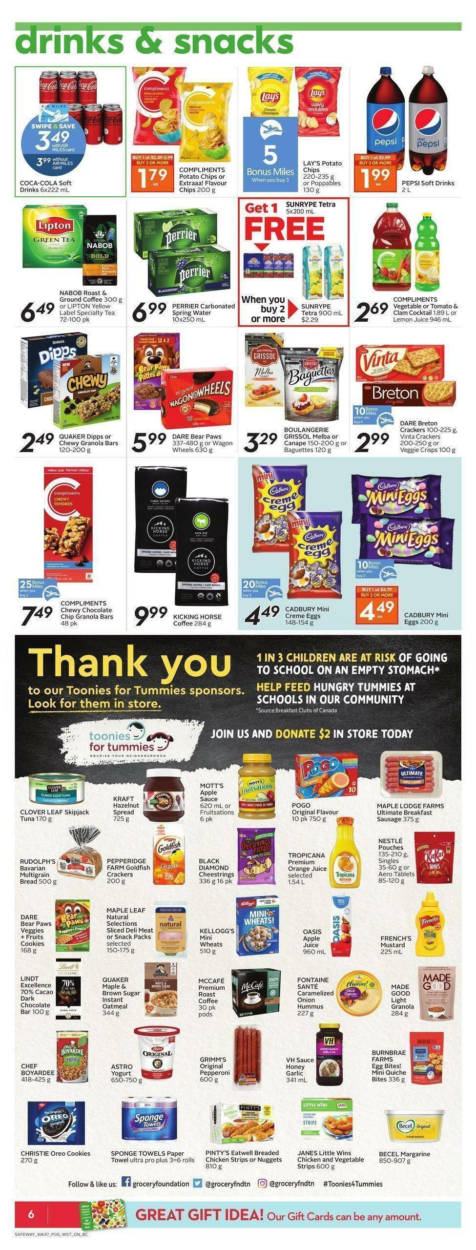 Safeway Flyer from March 17