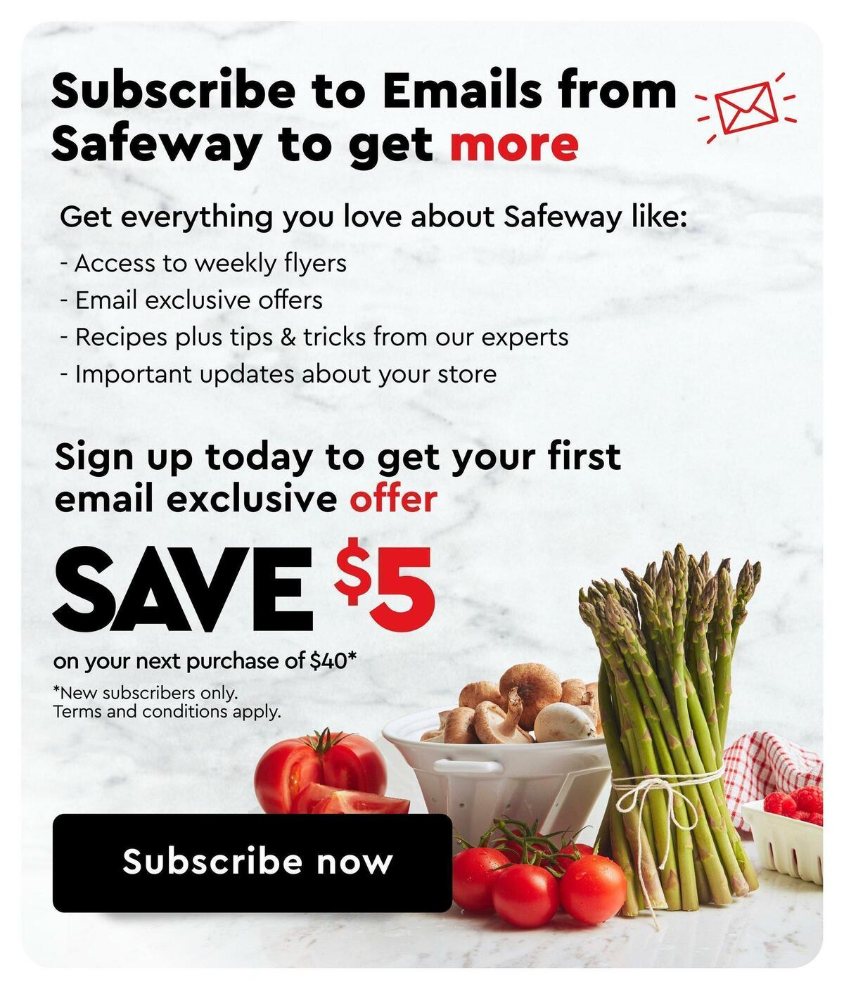 Safeway Flyer from April 21