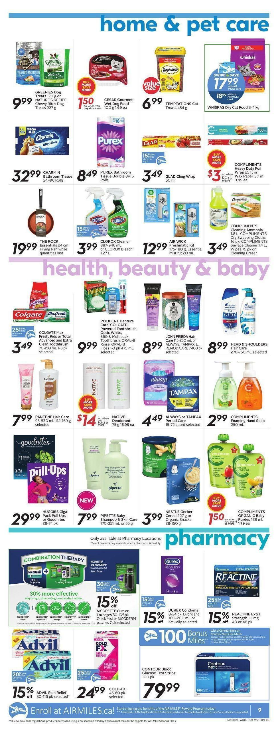 Safeway Flyer from September 1