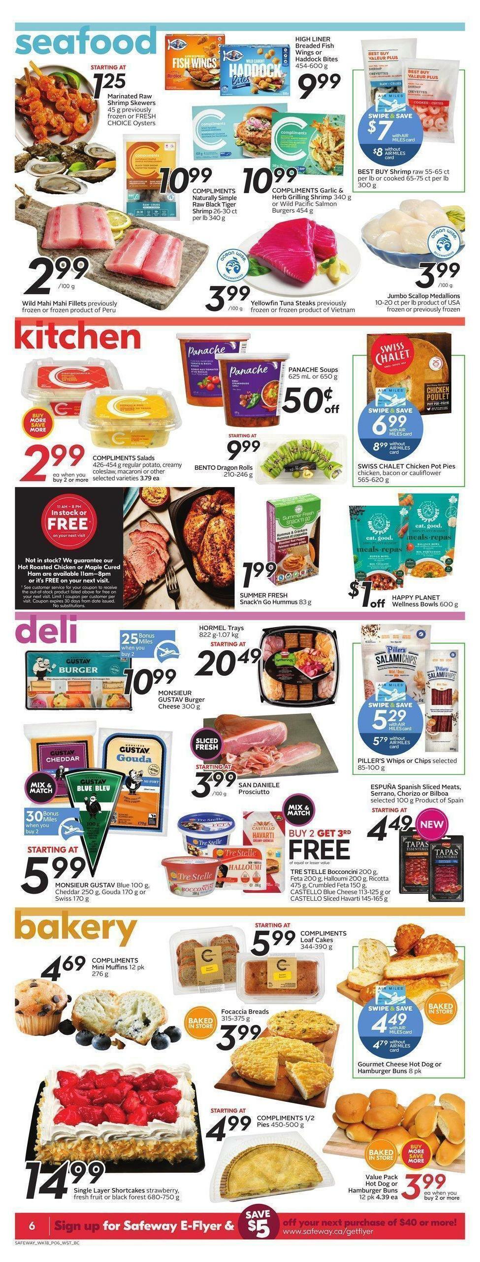 Safeway Flyer from September 1